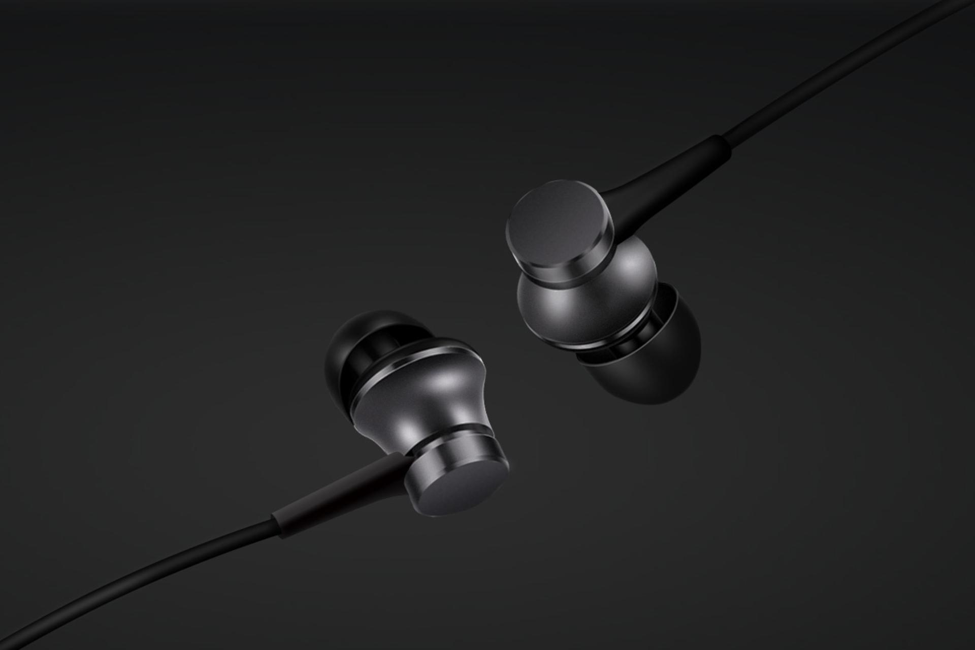 ایرباد هدفون شیائومی Xiaomi Mi In-Ear Headphones Basic HSEJ03JY مشکی