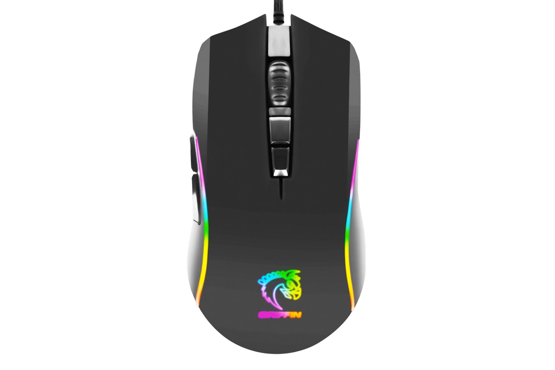 نمای روبرو ماوس گرین GM605-RGB