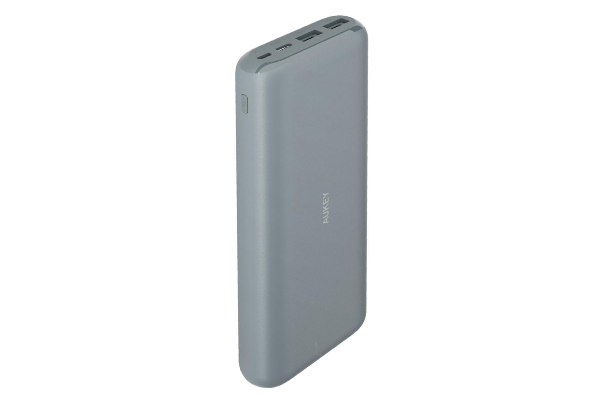 پاور بانک آکی PB-XN20 با ظرفیت 20000 میلی‌آمپر ساعت Aukey PB-XN20 20000mAh خاکستری