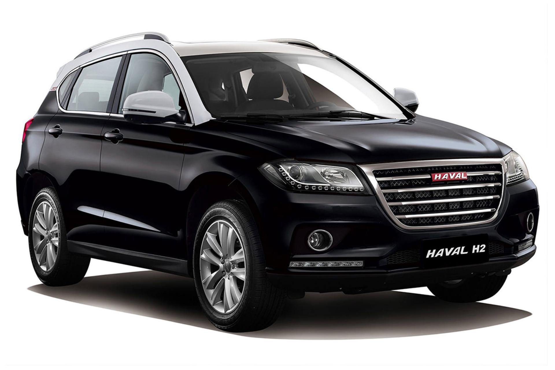 خودرو هاوال اچ 2 سیاه با سقف سفید / Haval H2