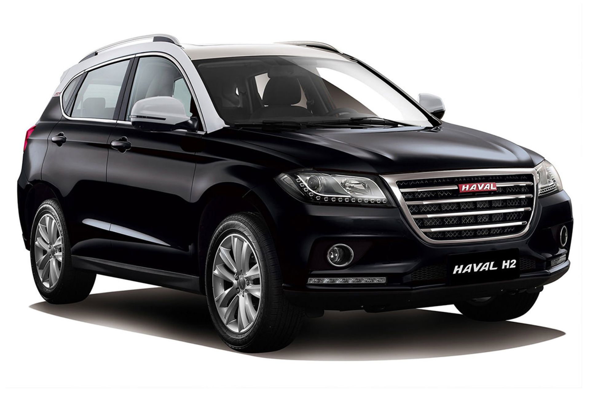 خودرو هاوال اچ 2 سیاه با سقف سفید / Haval H2