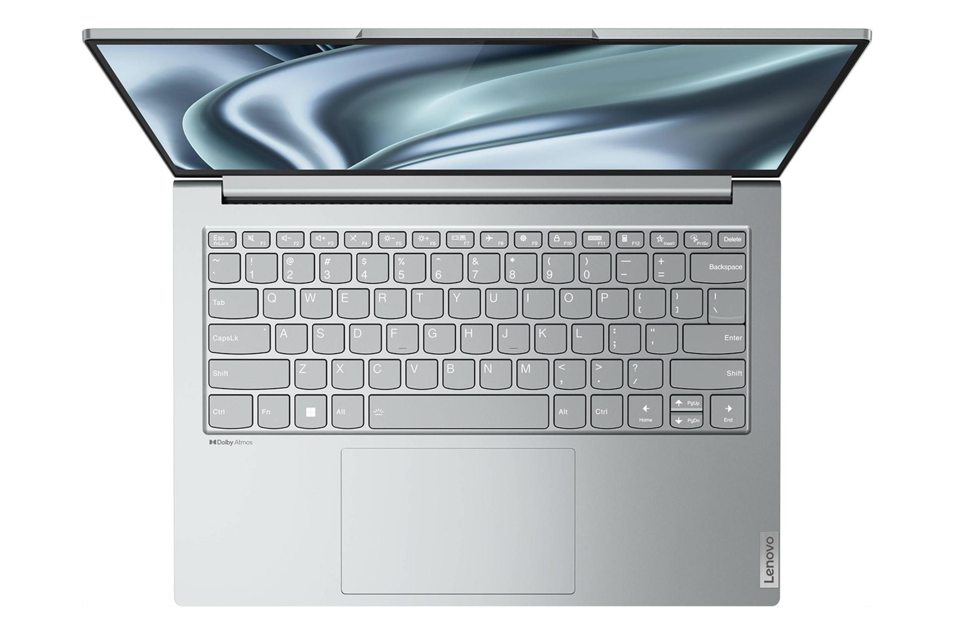نمای بالا لپ تاپ لنوو یوگا Slim 7 13ACN5