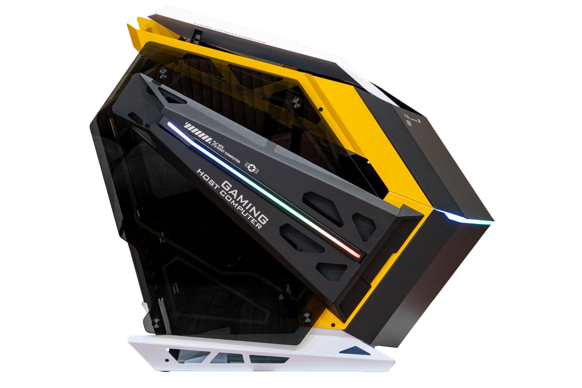 نمای چپ کیس کامپیوتر دبلیو جی کولمن SOUL BATTLESHIP