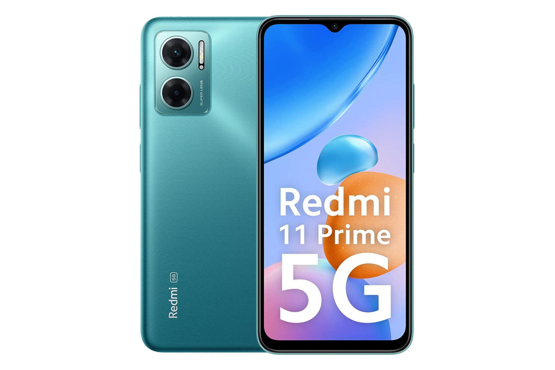 گوشی موبایل ردمی 11 پرایم 5G شیائومی / Xiaomi Redmi 11 Prime 5G سبز