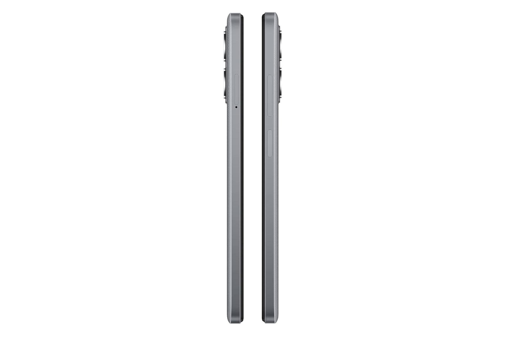 نمای جانبی گوشی موبایل ردمی 11 پرایم 5G شیائومی / Xiaomi Redmi 11 Prime 5G نقره ای