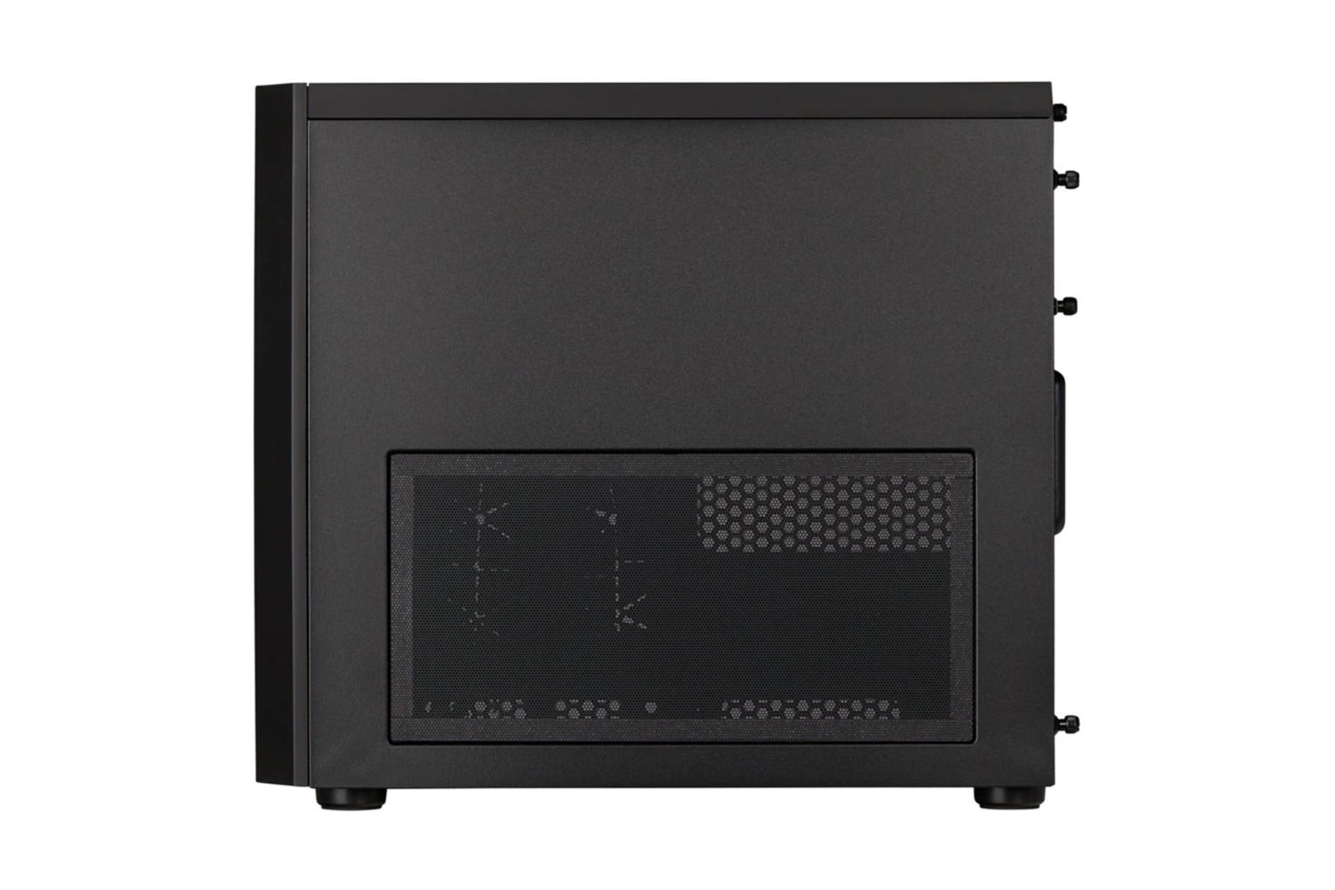 نمای راست کیس کامپیوتر کورسیر Crystal Series 280X RGB