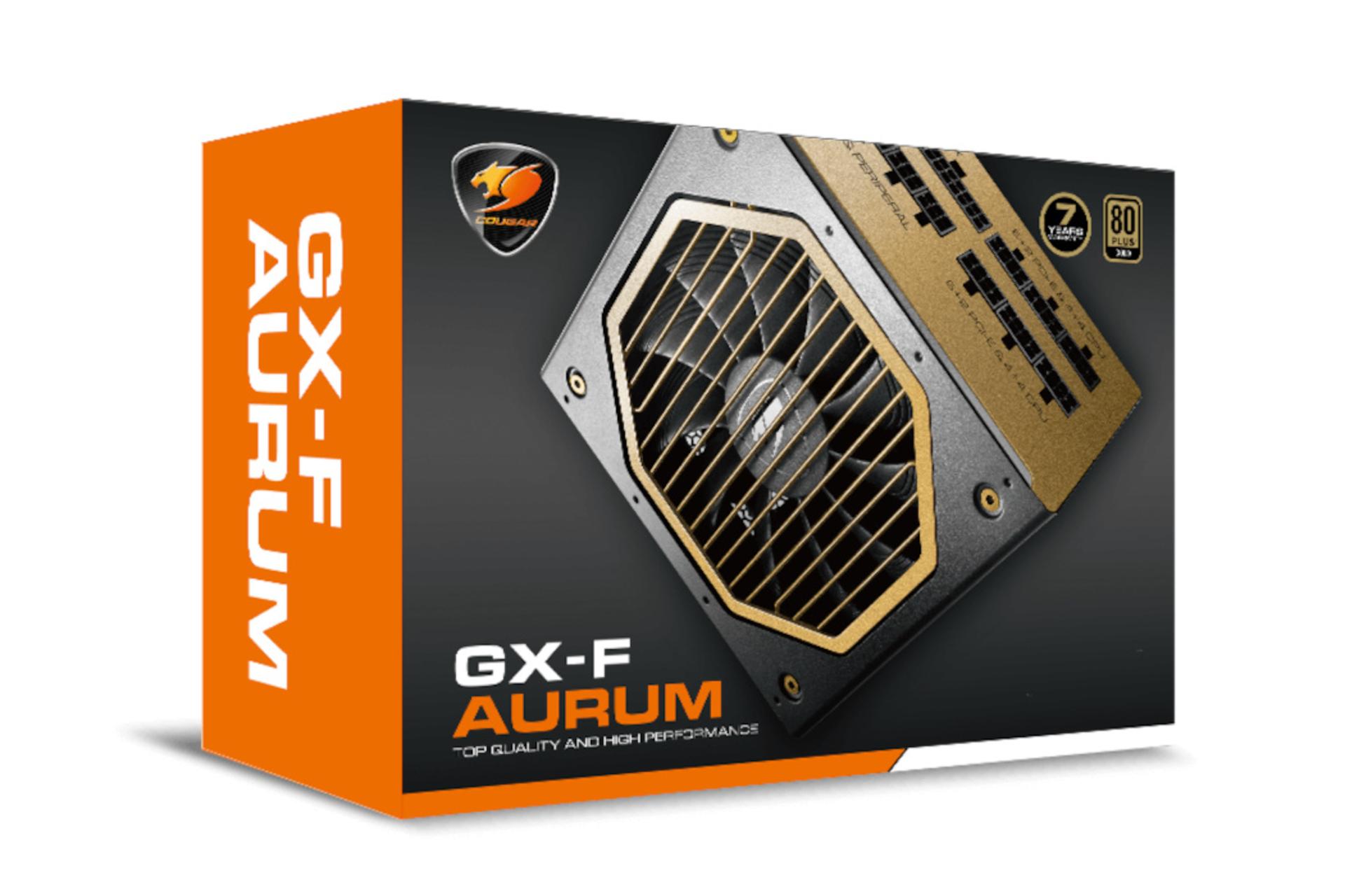 جعبه پاور کامپیوتر کوگر GX-F AURUM 650 با توان 650 وات