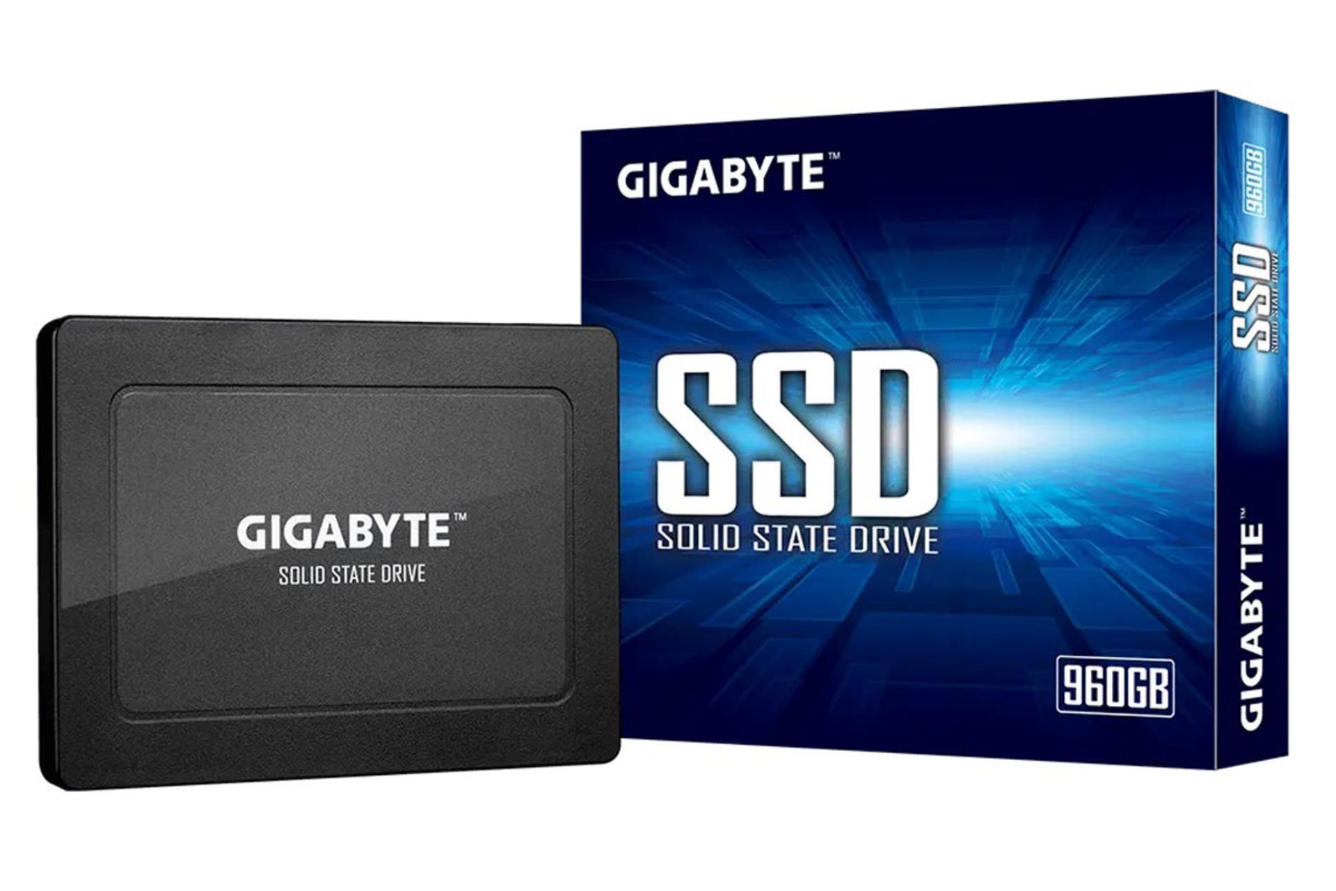 SSD گیگابایت GP-GSTFS31960GNTD-V SATA 2.5 Inch ظرفیت 960 گیگابایت همراه جعبه
