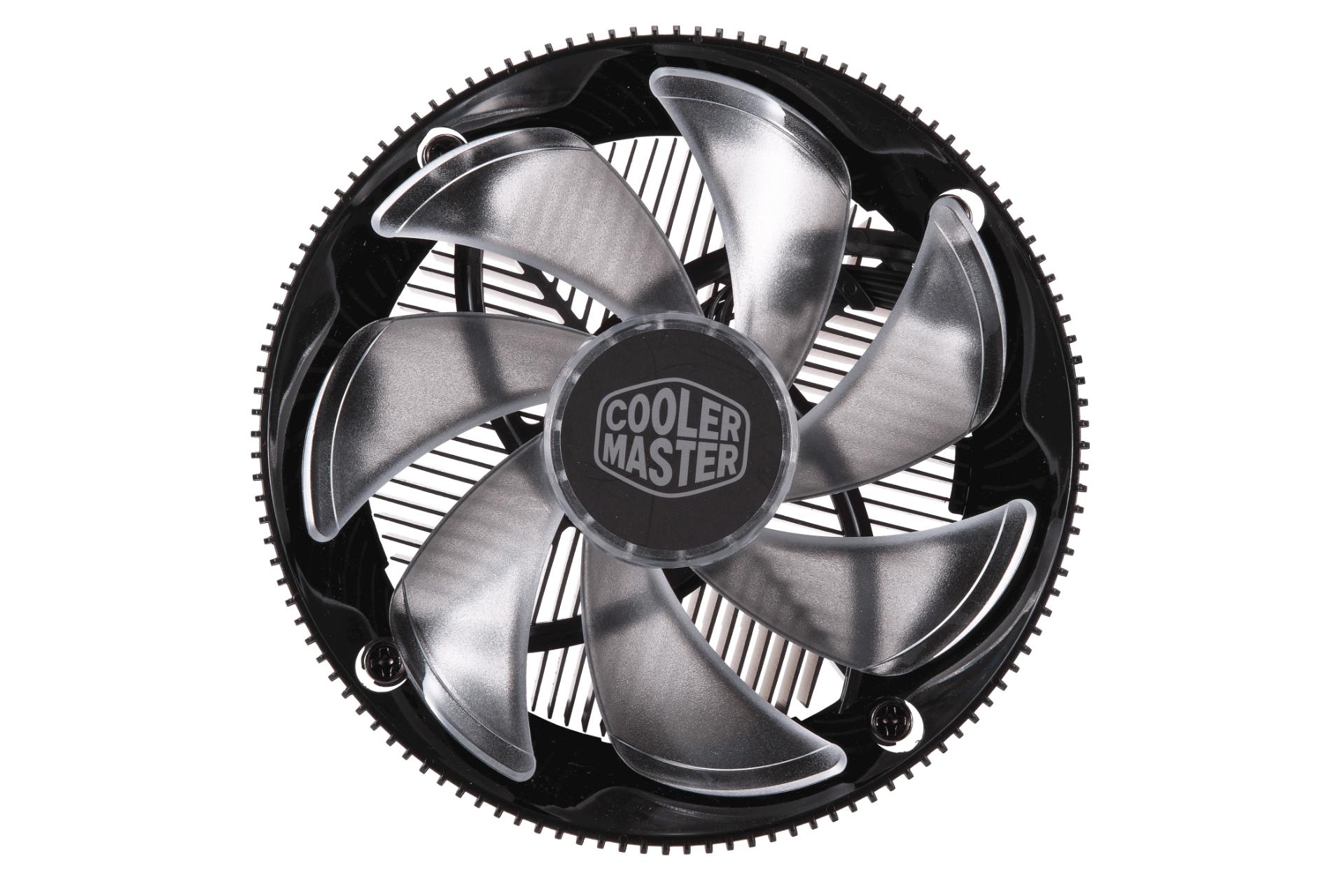 نمای روبرو خنک کننده پردازنده کولر مستر I71C RGB