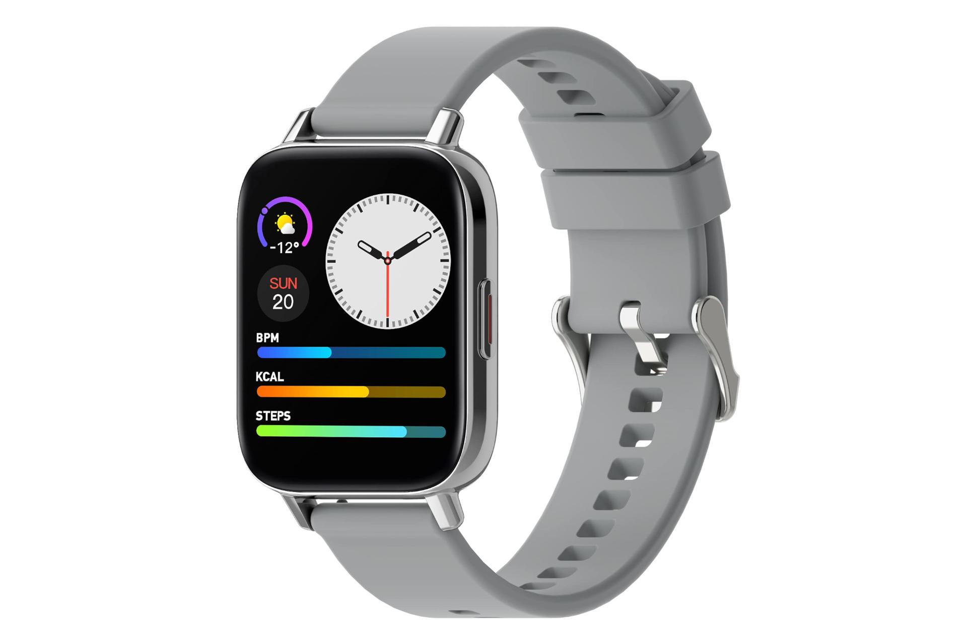 اسمارت واچ ایکس سل Xcell G3 Talk نقره ای بند سیلیکونی