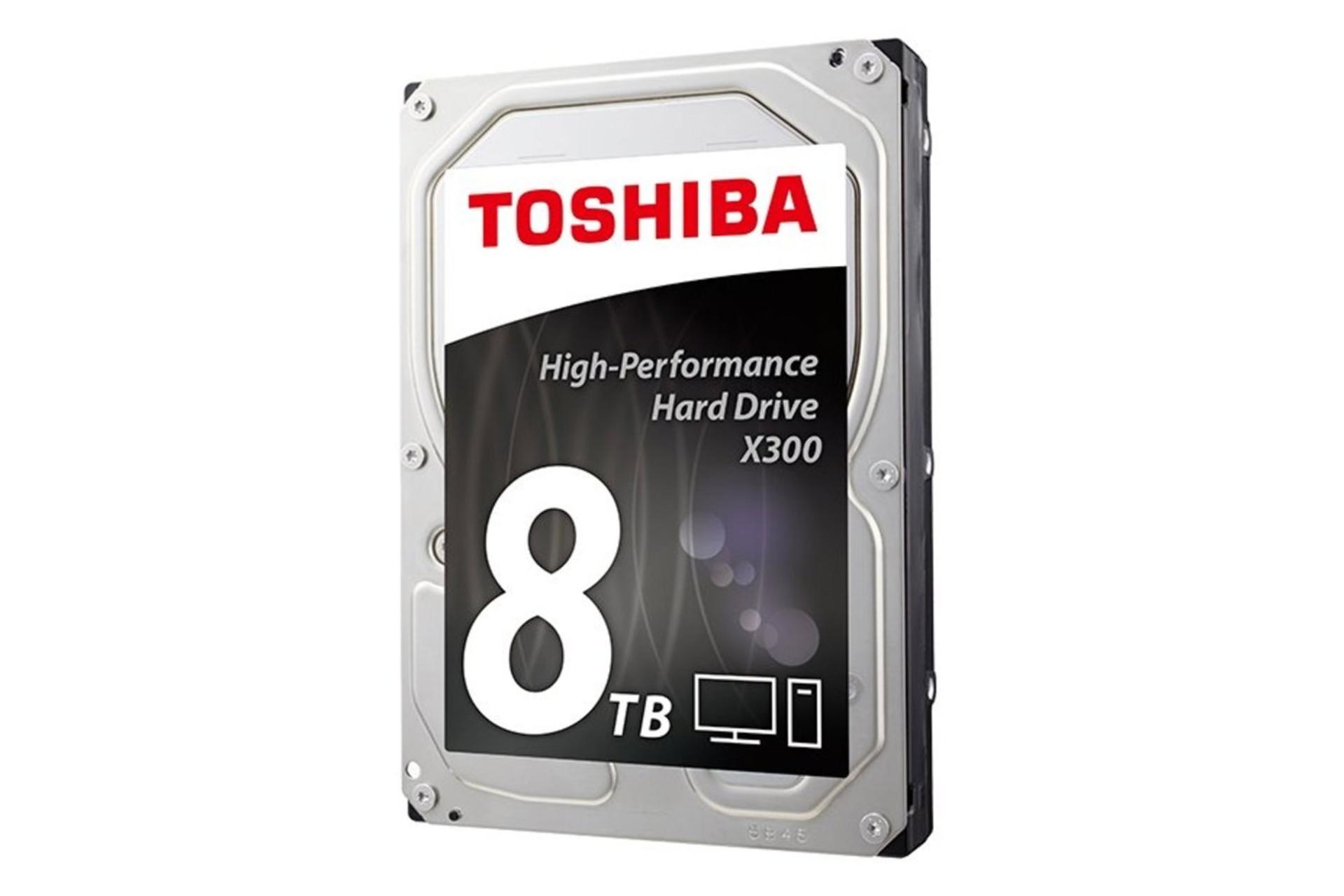 هارد دیسک توشیبا X300 HDWF180EZSTA ظرفیت 8 ترابایت