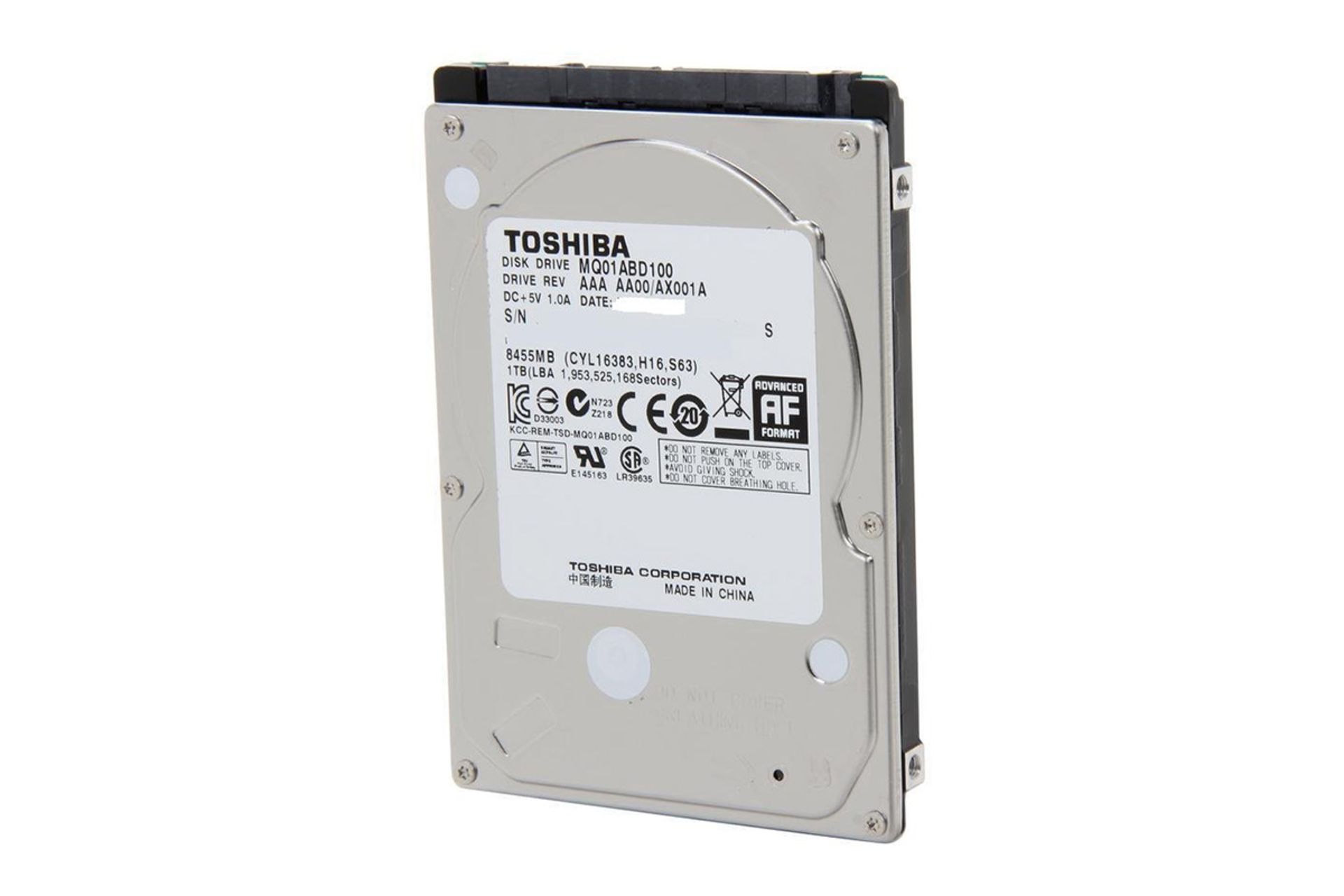 Toshiba MQ01ABD100 500GB