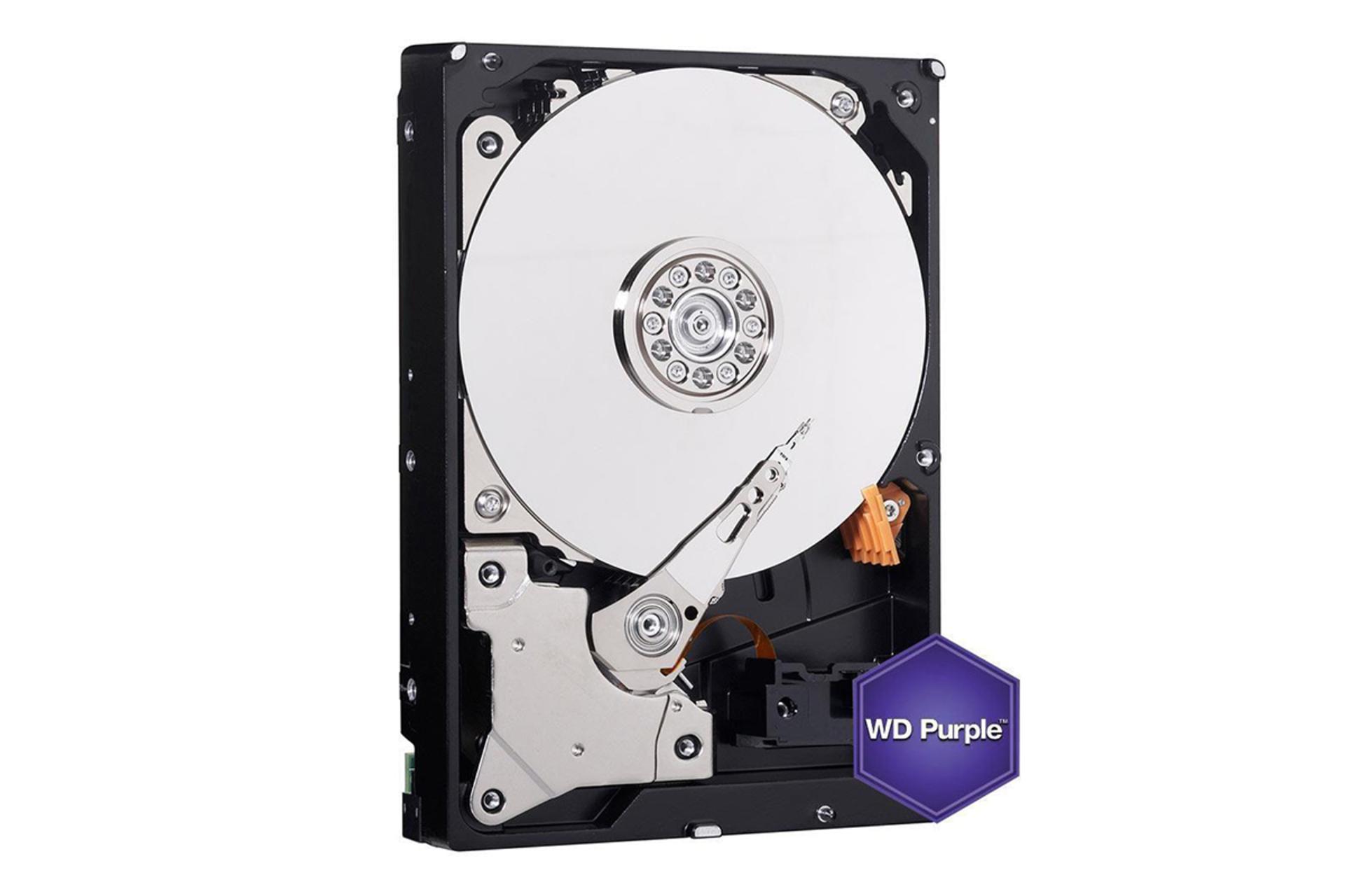 وسترن دیجیتال Purple WD80PURX ظرفیت 8 ترابایت / Western Digital Purple WD80PURX 8TB