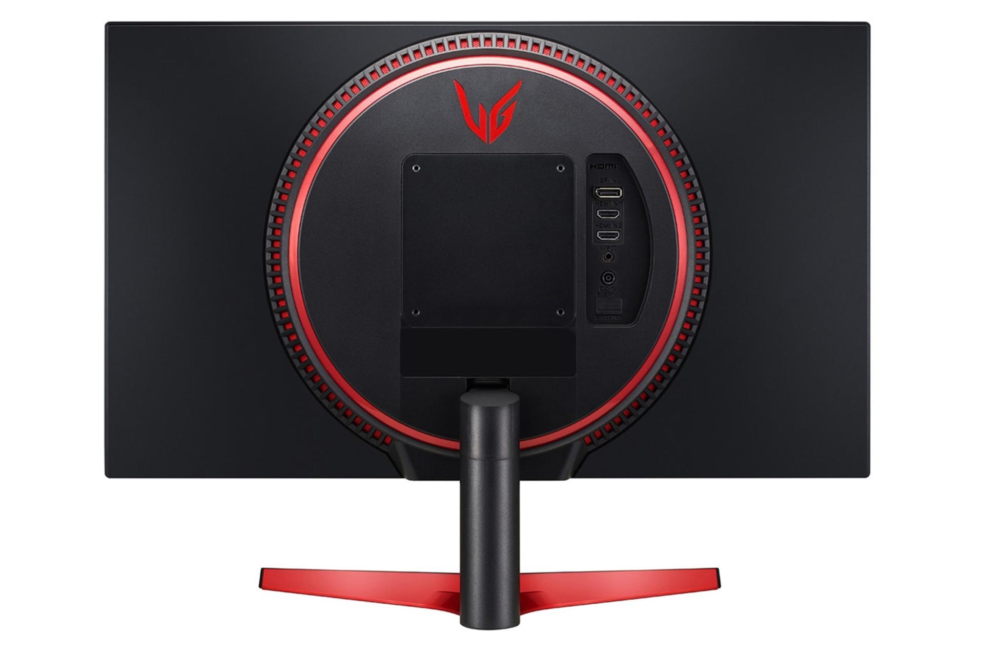 مانیتور ال جی 23.8 اینچ مدل 24GN600-B نمای پشت