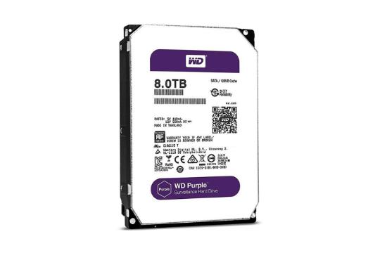 هارد دیسک وسترن دیجیتال Purple WD80PUZX ظرفیت 8 ترابایت