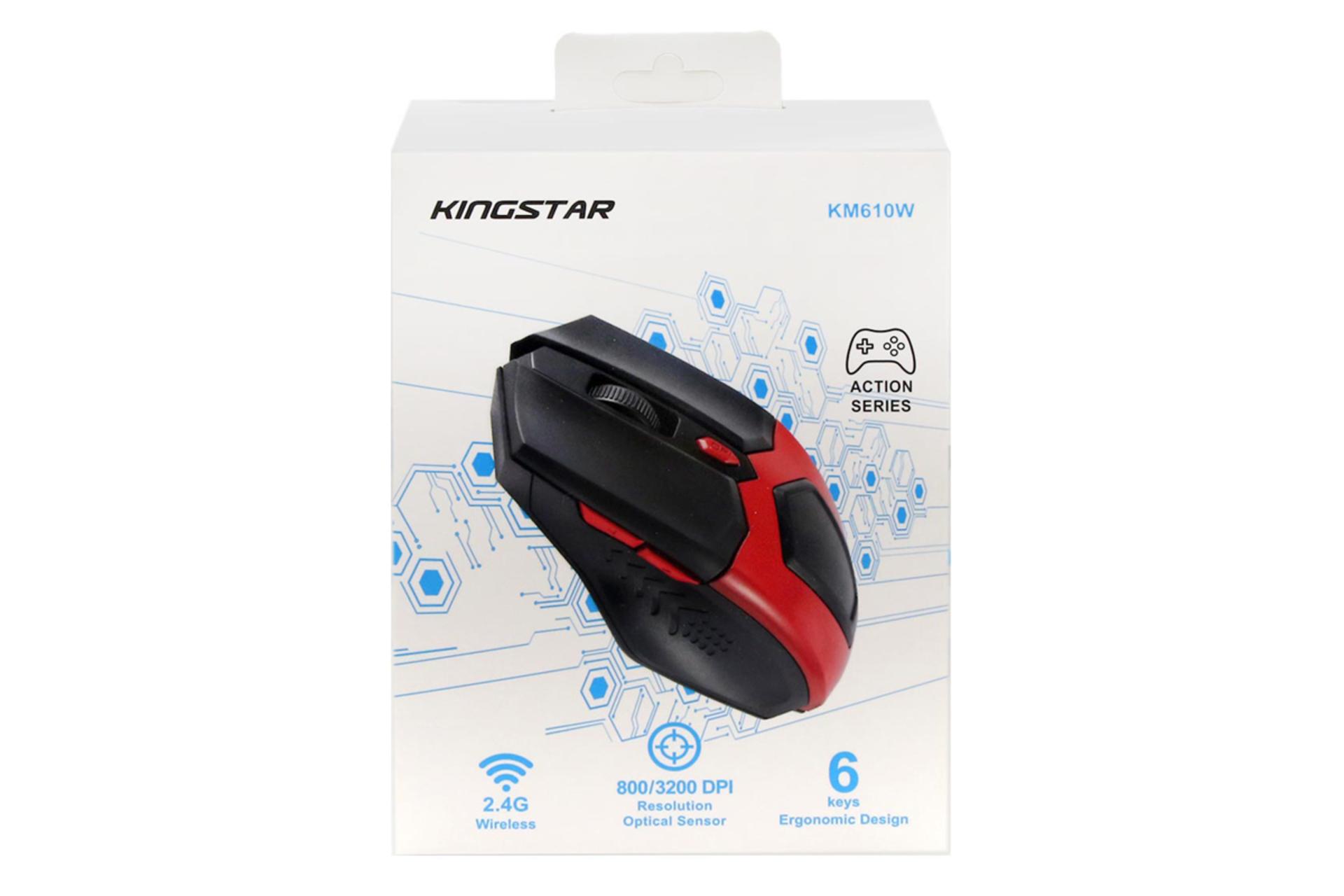 جعبه ماوس کینگ استار KM610W