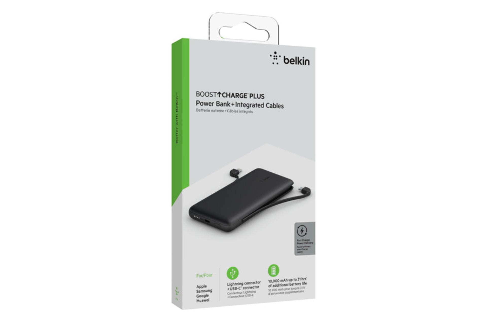 جعبه پاور بانک بلکین BoostCharge Plus BPB006btBLK
