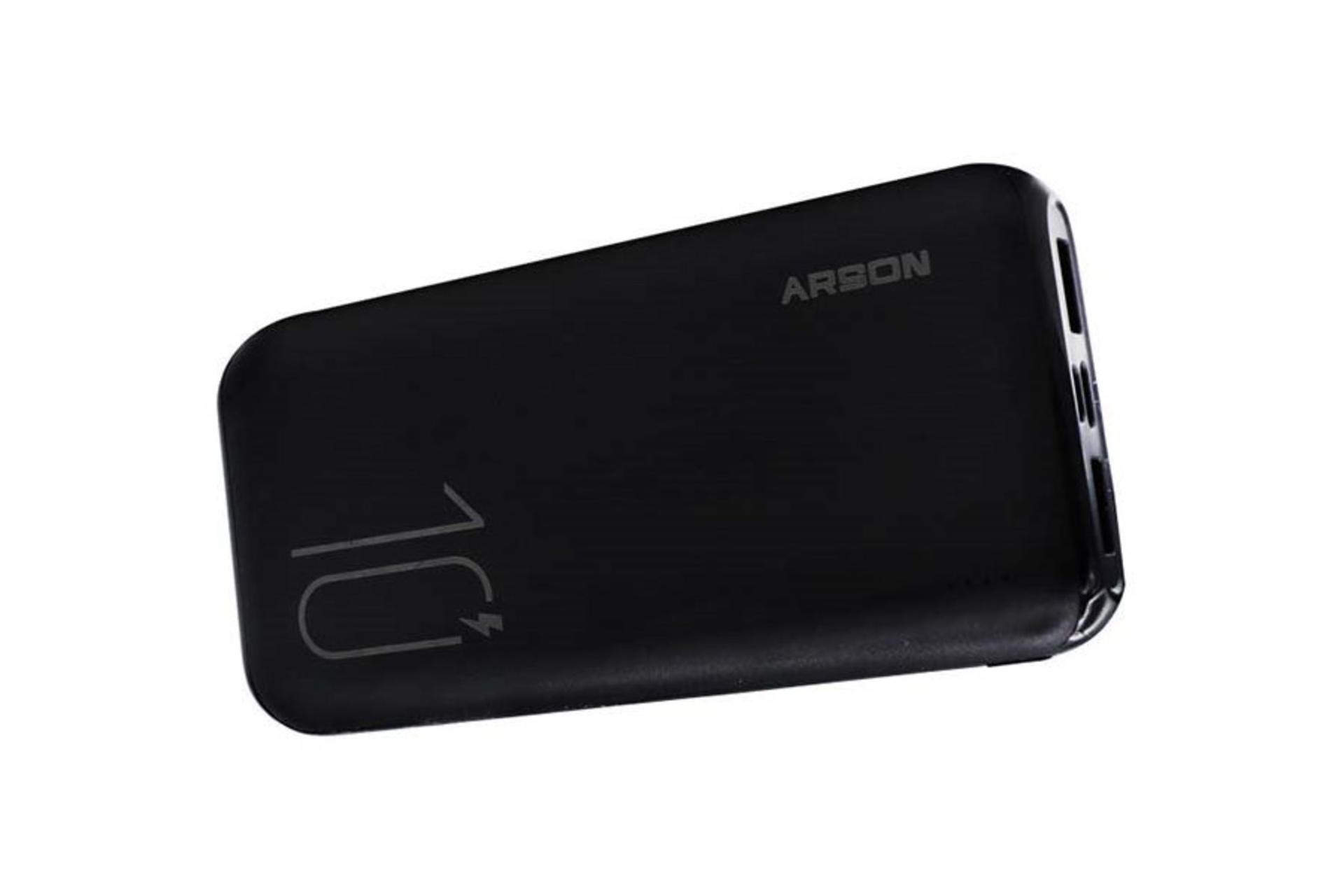 نمای جانبی پاور بانک آرسون +AN-F8