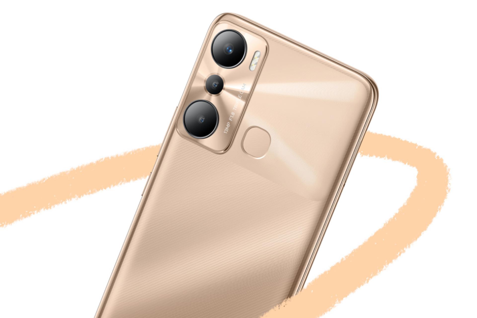 گوشی موبایل اینفینیکس Infinix Hot 20i طلایی