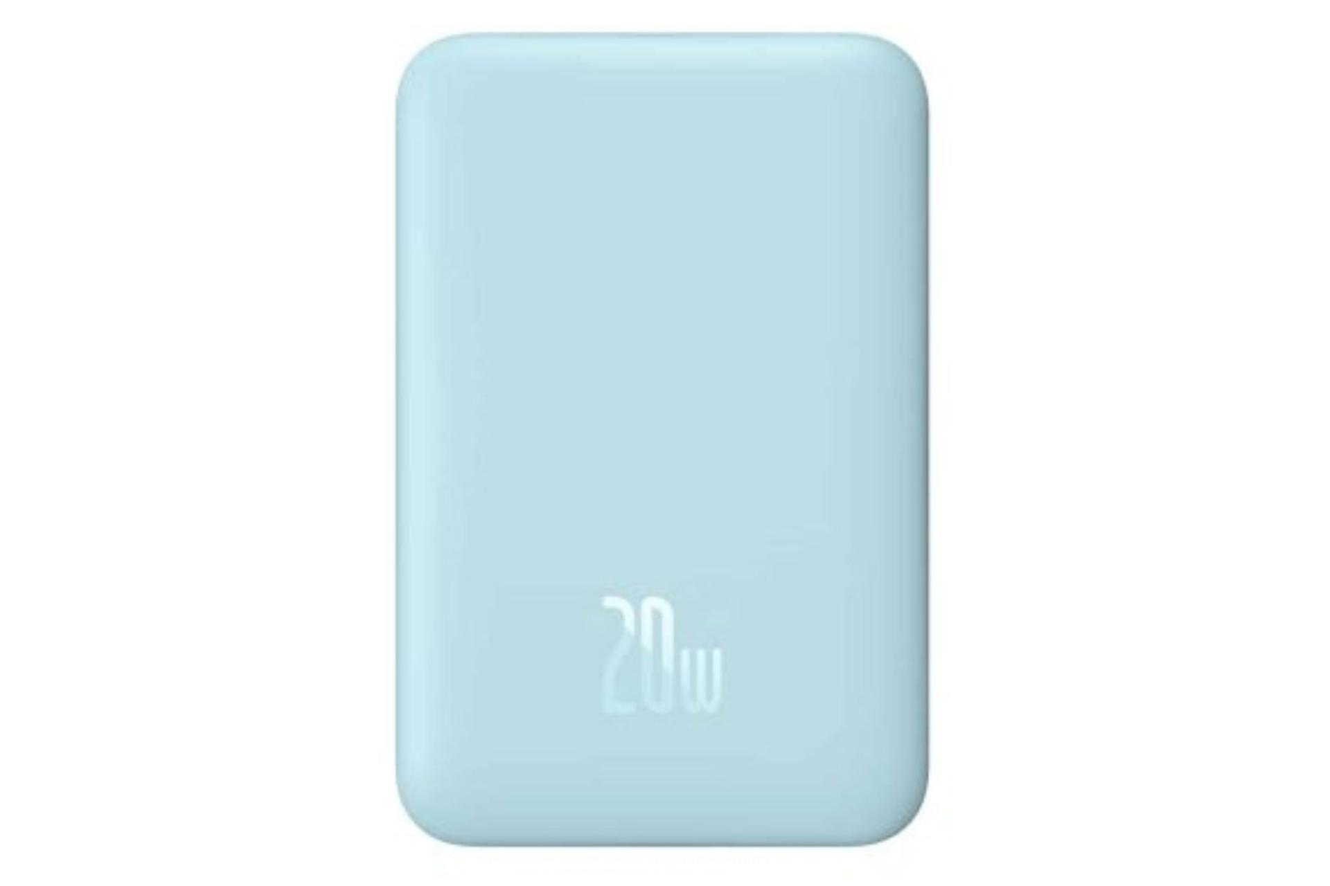 پاور بانک باسئوس Magnetic Mini آبی