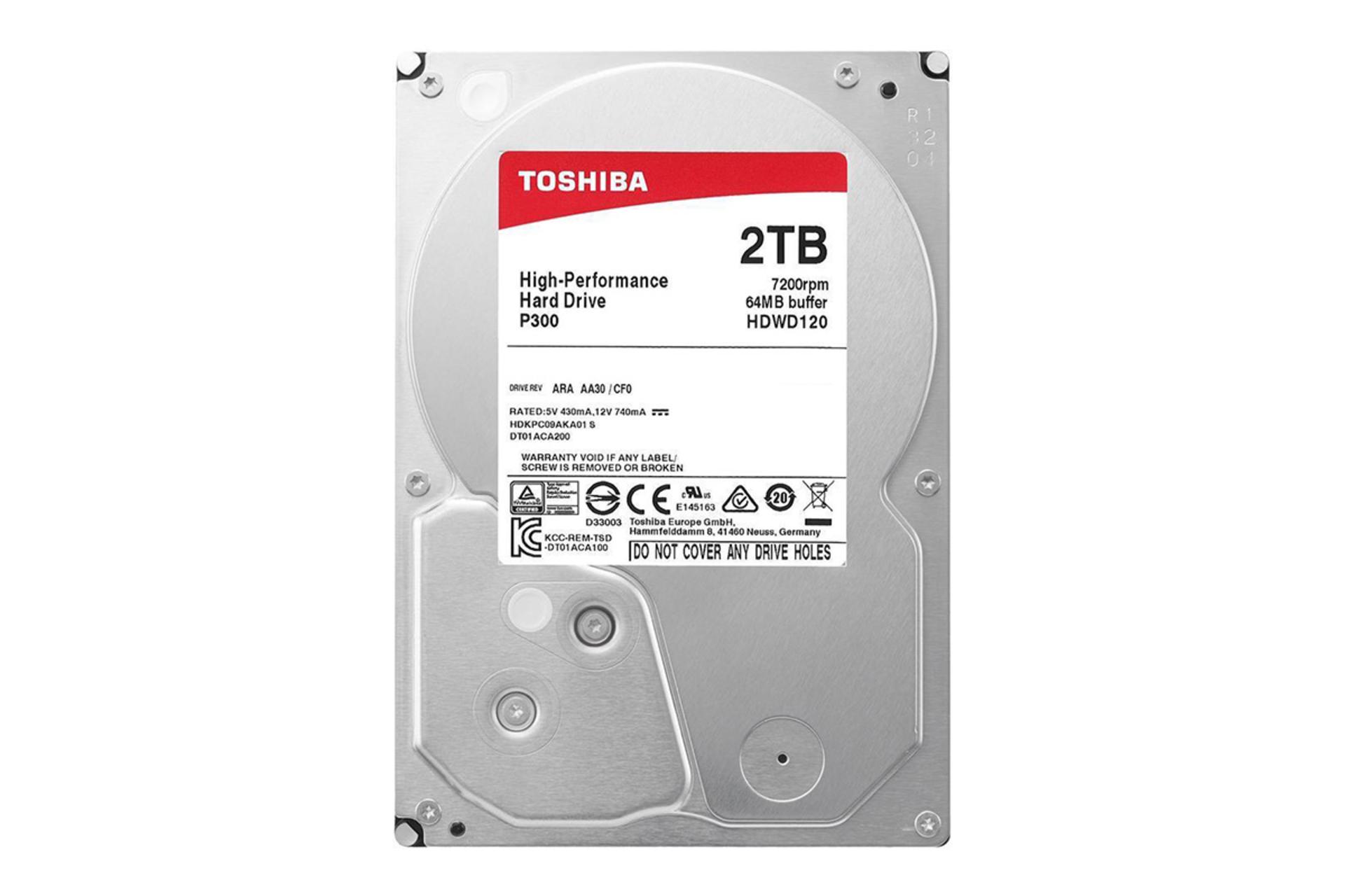 Toshiba P300 HDWD120UZSVA 2TB