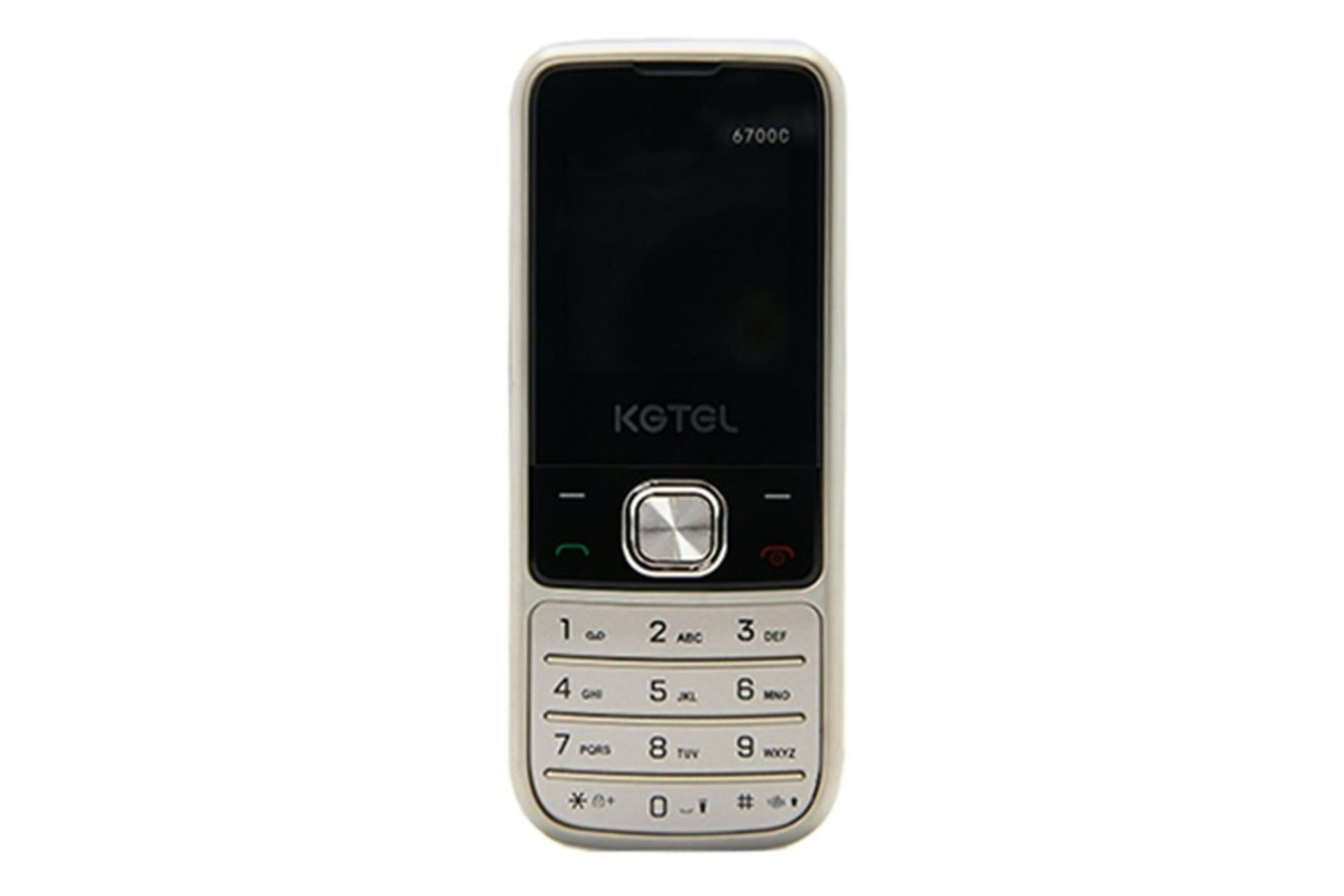 گوشی موبایل کاجیتل KGTEL 6700C طلایی