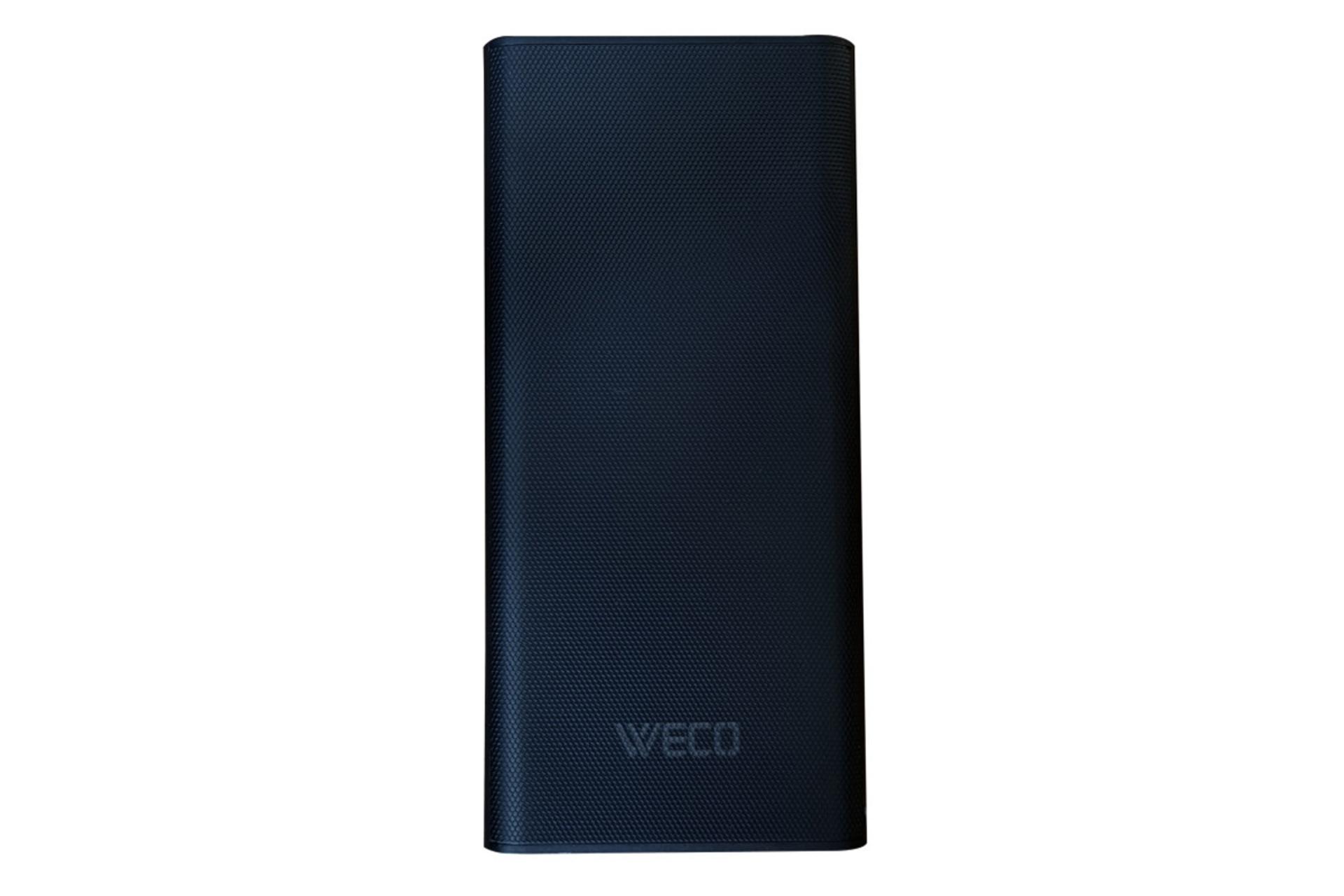 پاور بانک اپیمکس WECO WE-03 با ظرفیت 10400 میلی‌آمپر ساعت مشکی