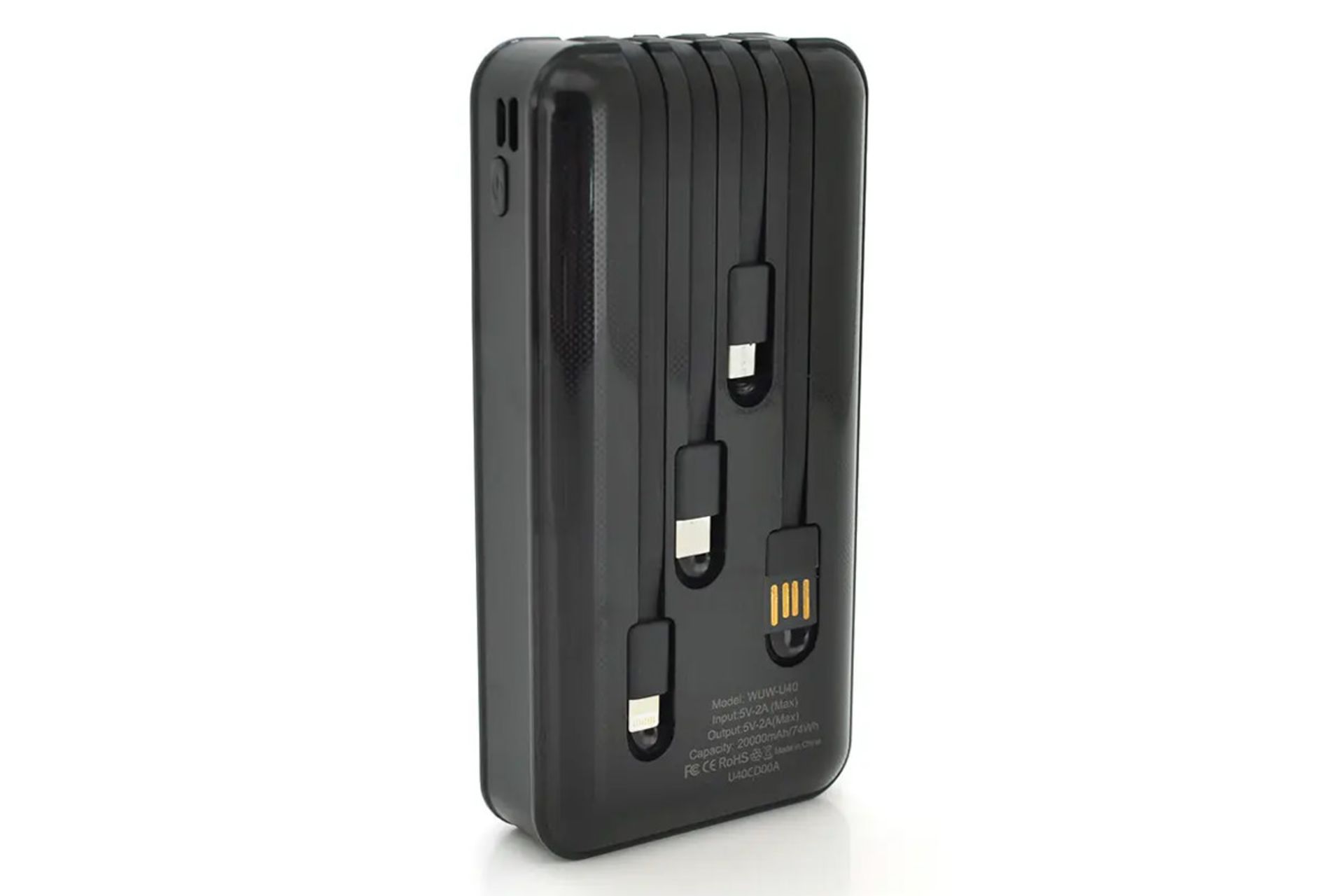 پاور بانک دبلیو یو دبلیو U40 مشکی