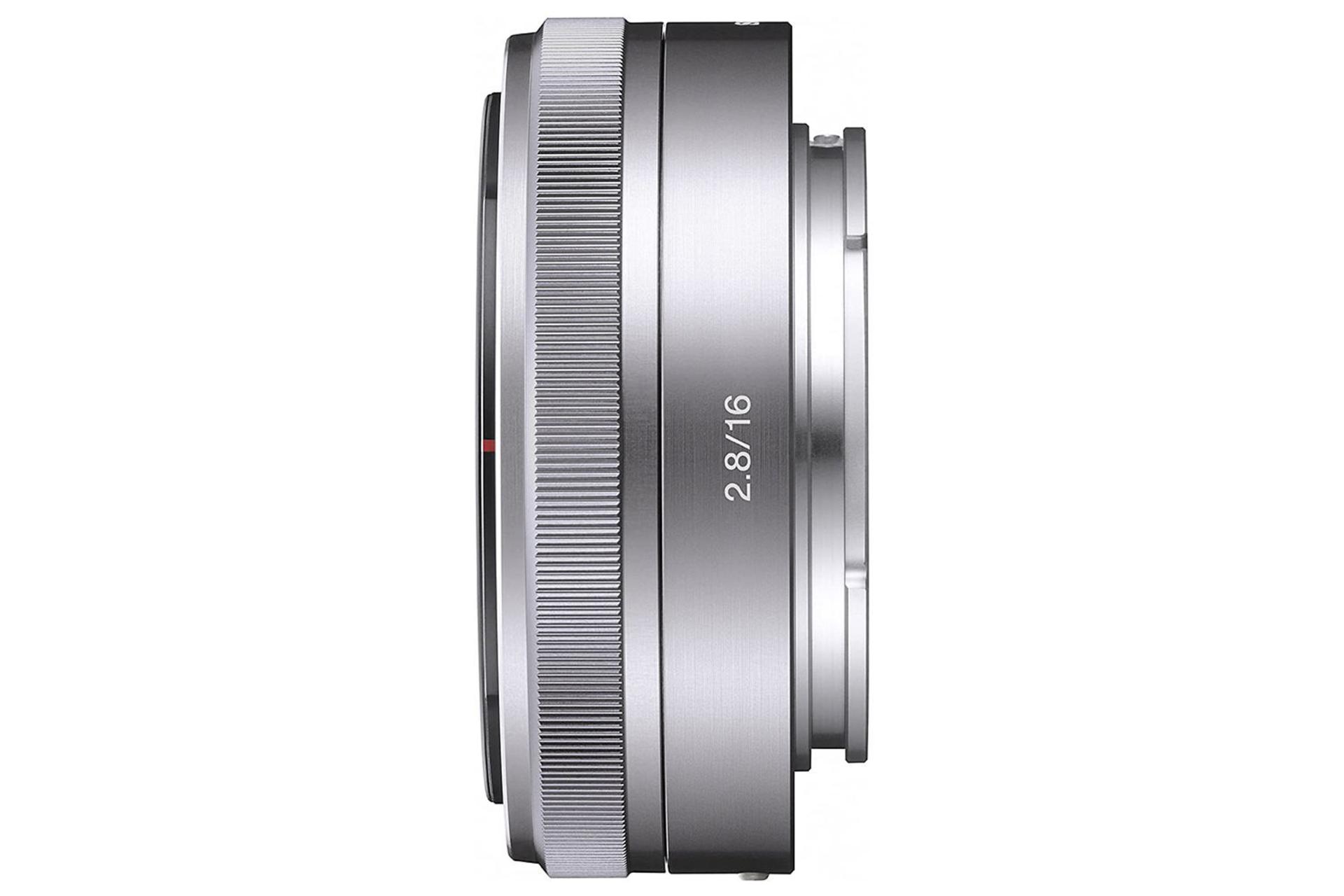 لنز سونی Sony E 16mm F2.8 نمای جانبی