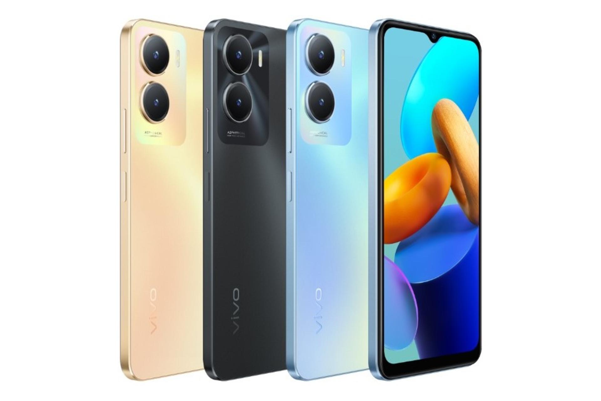 رنگ های مختلف گوشی موبایل ویوو vivo Y35 5G