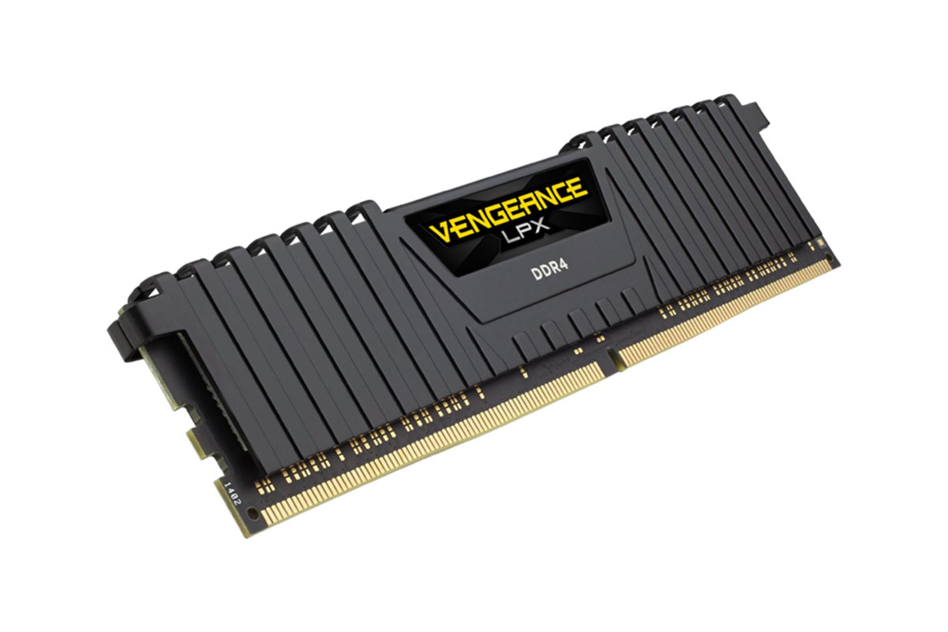 Corsair VENGEANCE LPX ظرفیت 16 گیگابایت از نوع DDR4-3000 نمای جانبی2