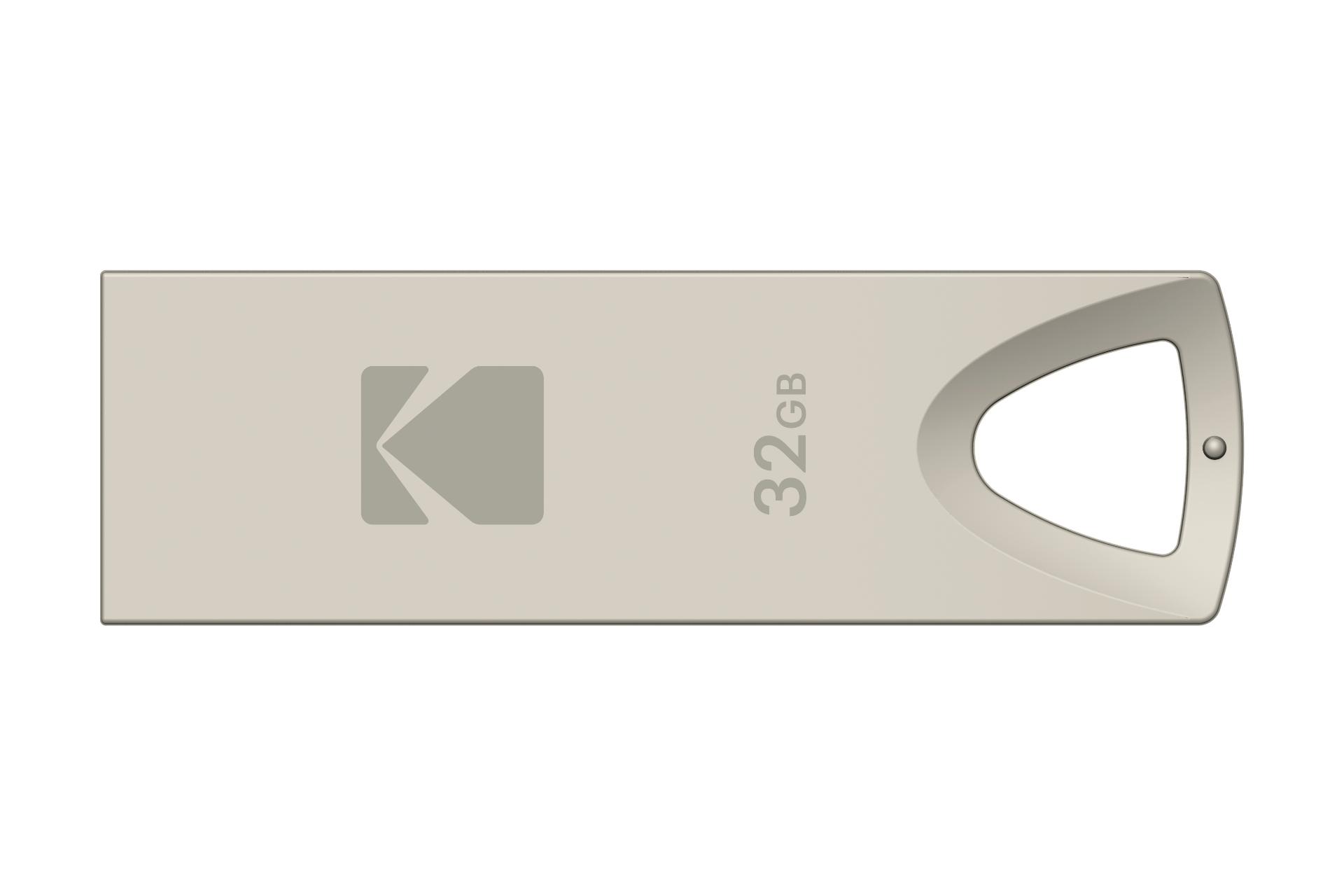 نمای روبرو Kodak Mini Metal K802 32GB / فلش مموری کداک مدل Mini Metal K802 ظرفیت 32 گیگابایت