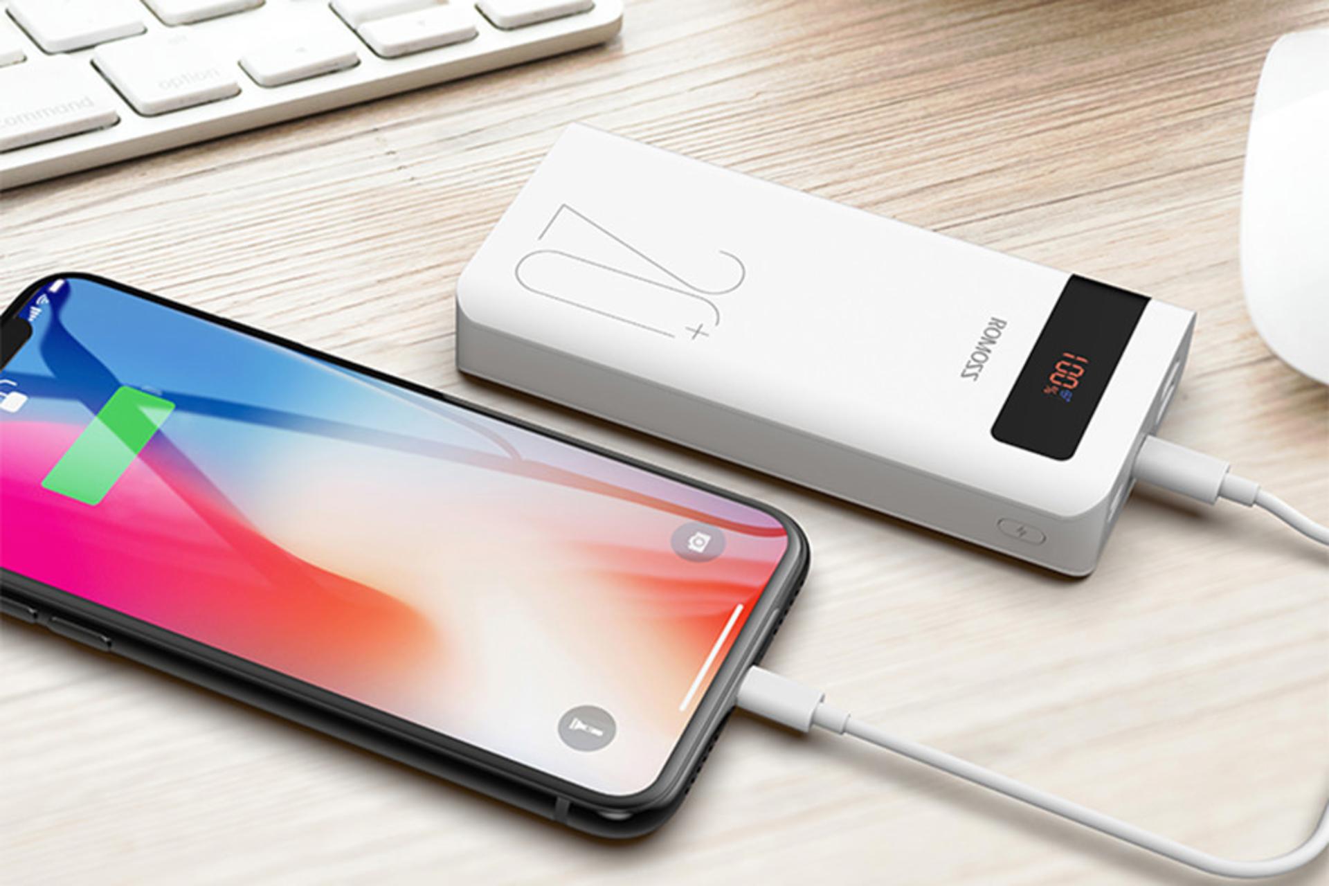 Romoss 6PS+ PSN20 20000mAh / روموس 6PS پلاس با ظرفیت 20000 میلی‌آمپر ساعت