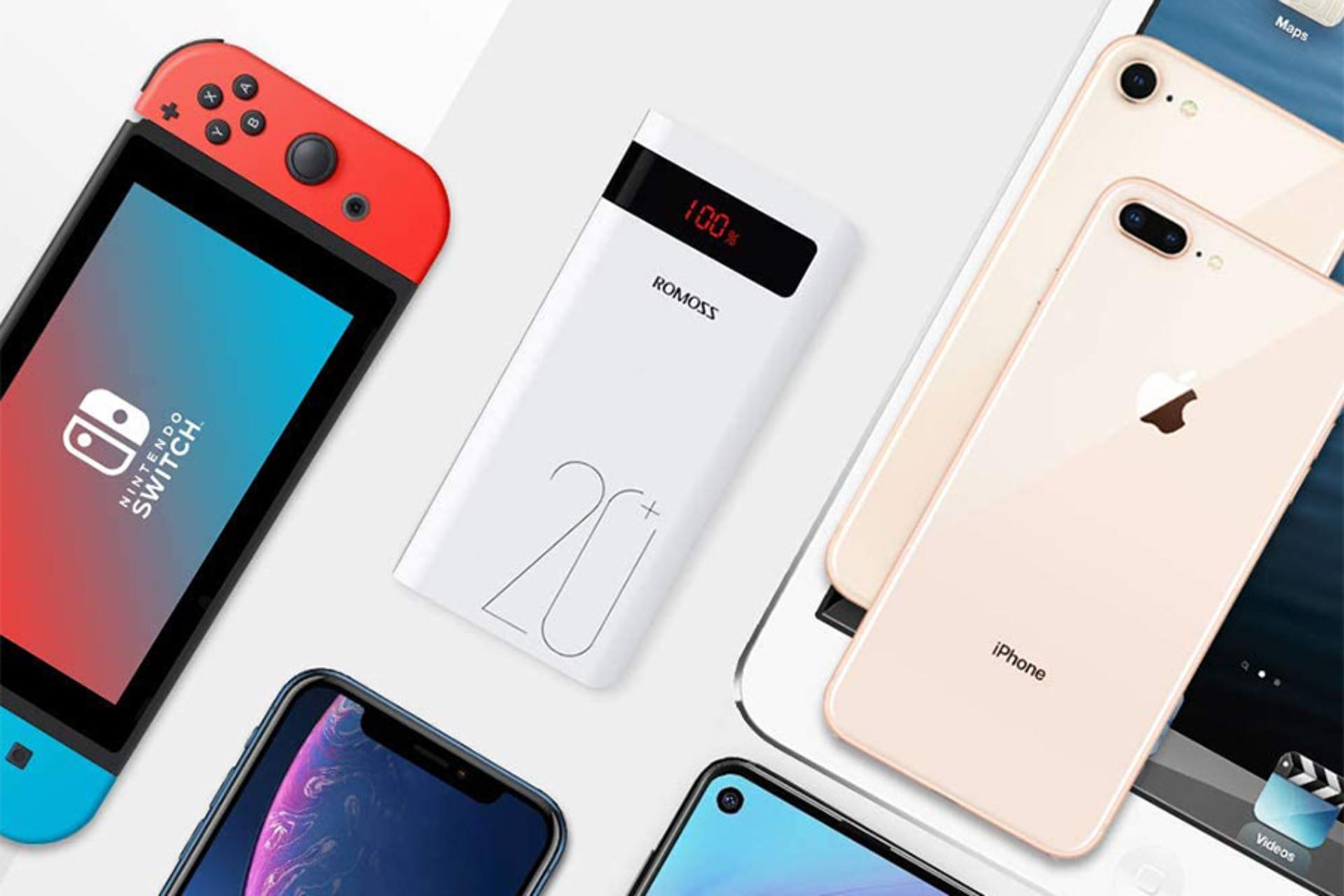 Romoss 6PS+ PSN20 20000mAh / روموس 6PS پلاس با ظرفیت 20000 میلی‌آمپر ساعت