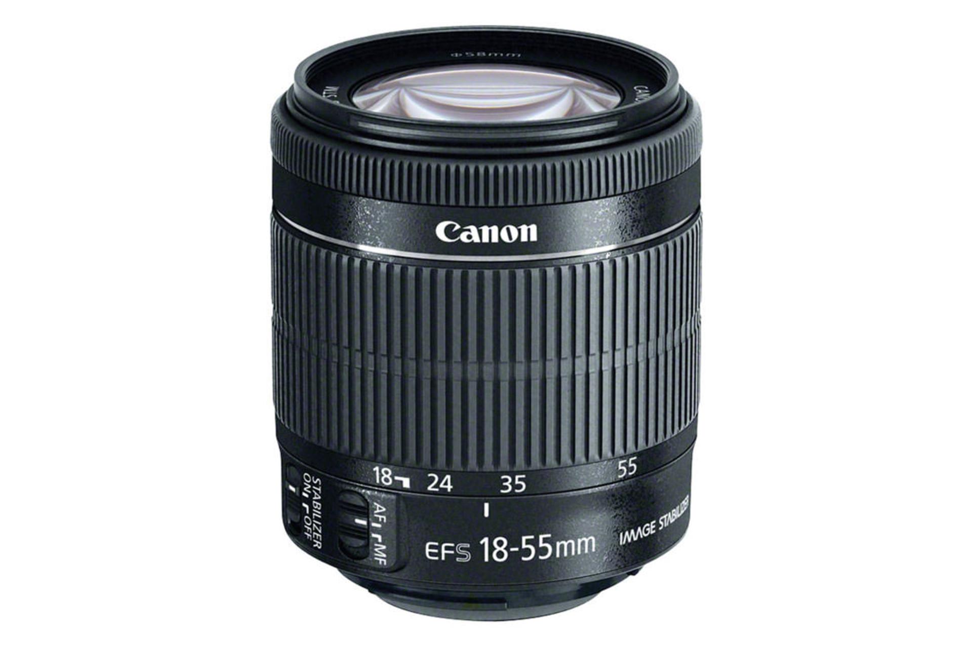 مرجع متخصصين ايران Canon EF-S 18-55mm f/3.5-5.6 IS STM	