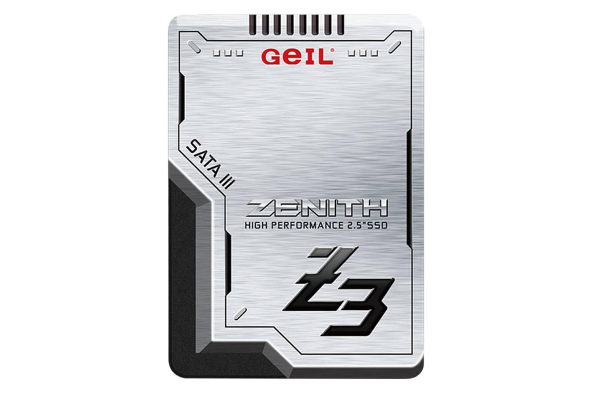 نمای روبرو SSD گیل Zenith Z3 SATA 2.5 Inch