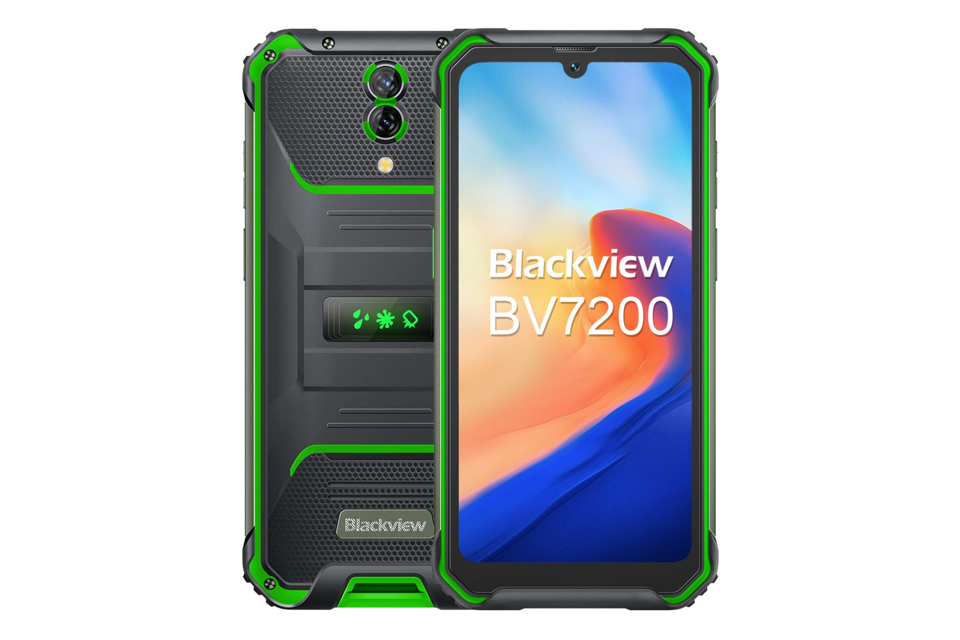 گوشی موبایل بلک ویو Blackview BV7200 سبز