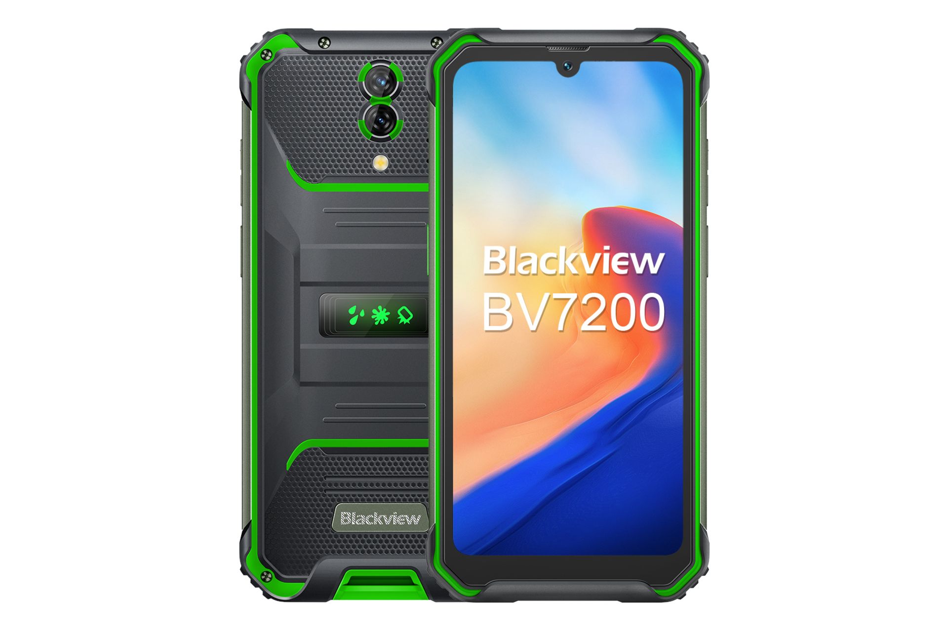 گوشی موبایل بلک ویو Blackview BV7200 سبز