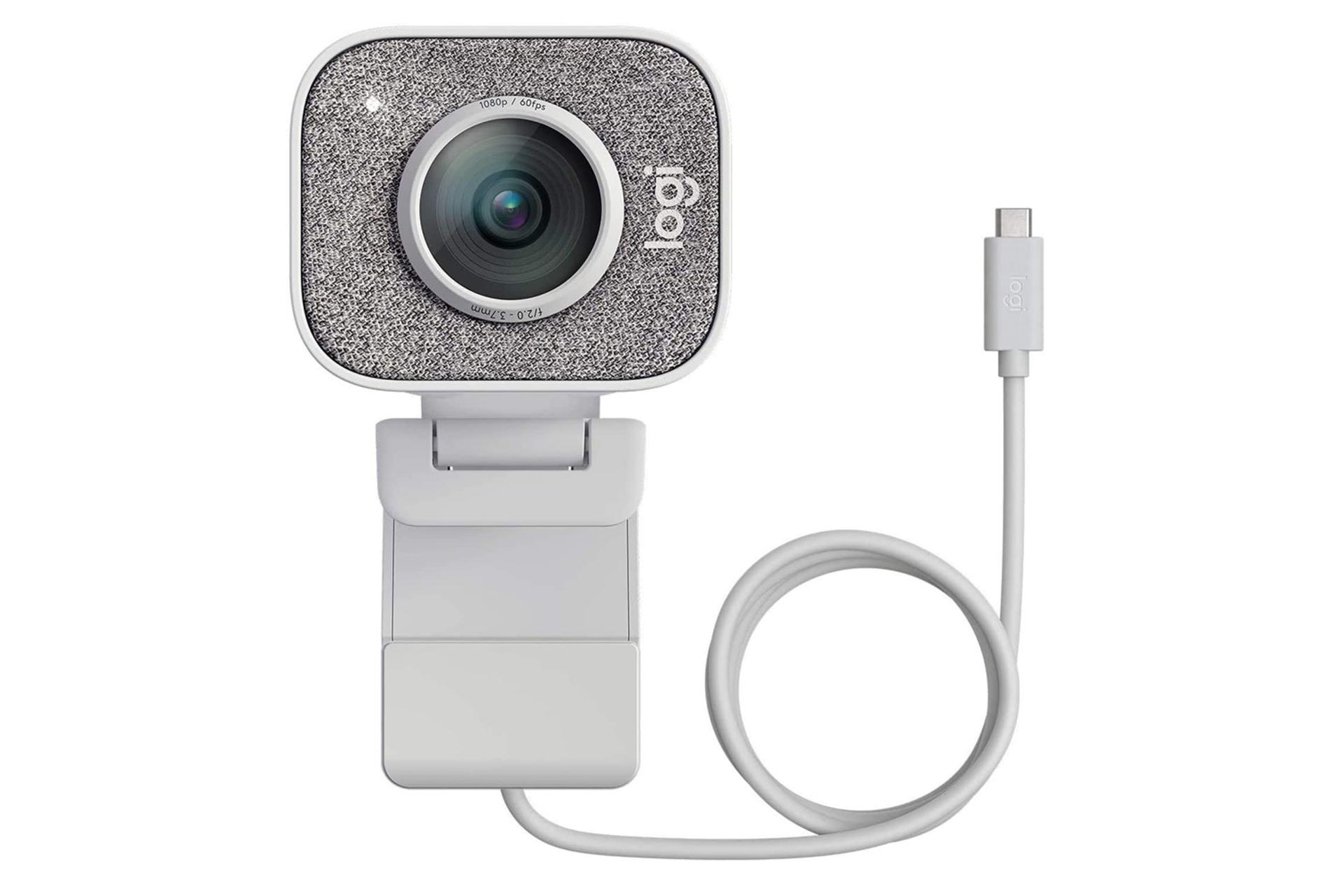 وب کم لاجیتک Logitech StreamCam Full HD Webcam Graphite White با کابل USB تایپ C