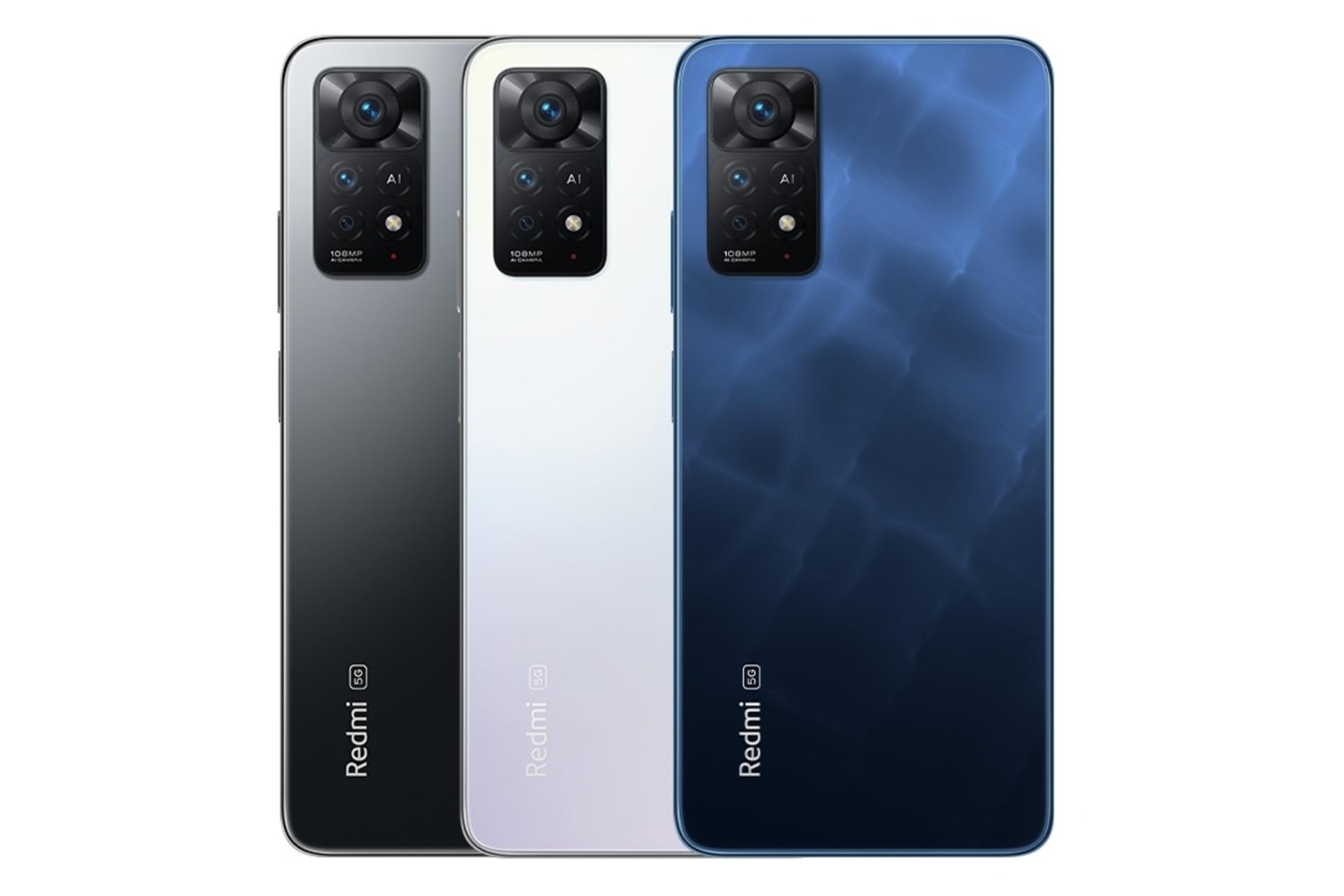 رنگ های مختلف Xiaomi Redmi Note 11 Pro+ 5G / گوشی موبایل ردمی نوت 11 پرو پلاس شیائومی 5G