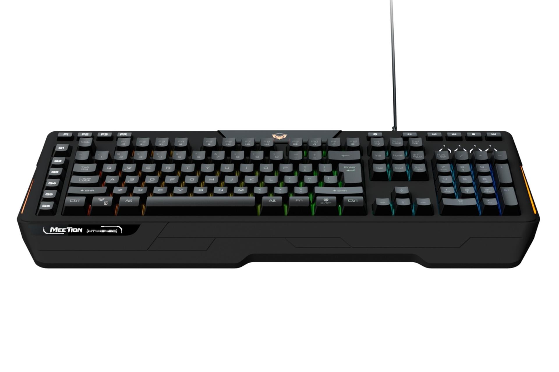 نمای پایین کیبورد میشن Meetion K9420