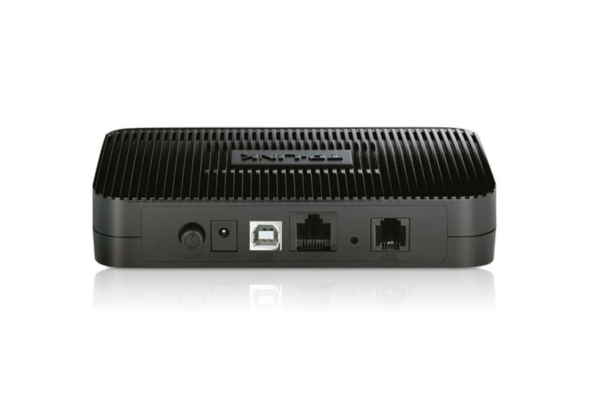 نمای پشتی مودم - روتر تی پی لینک tp-link TD-8817
