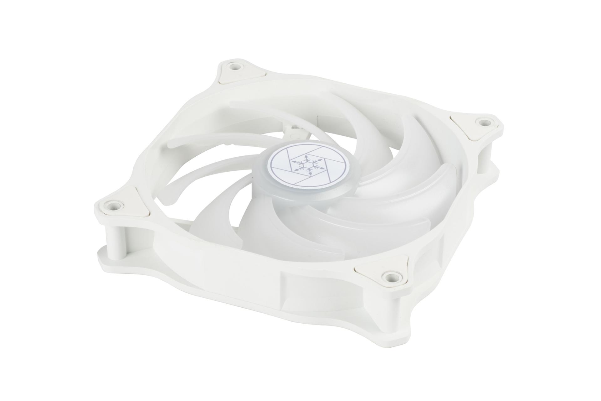 نمای بالا و جانبی فن کیس سیلور استون Air Blazer 120RW