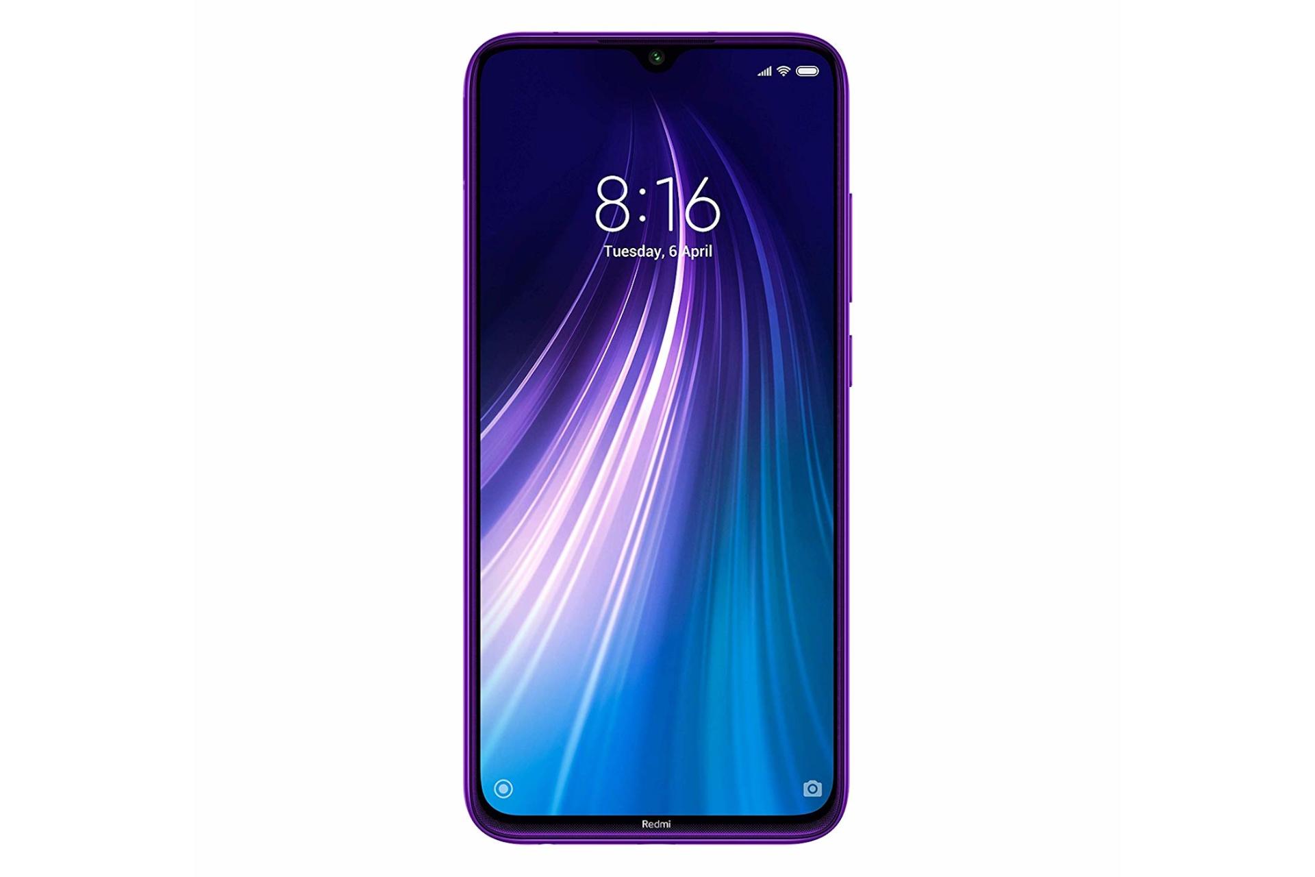 پنل جلو گوشی موبایل ردمی نوت 8 شیائومی Xiaomi Redmi Note 8 آبی