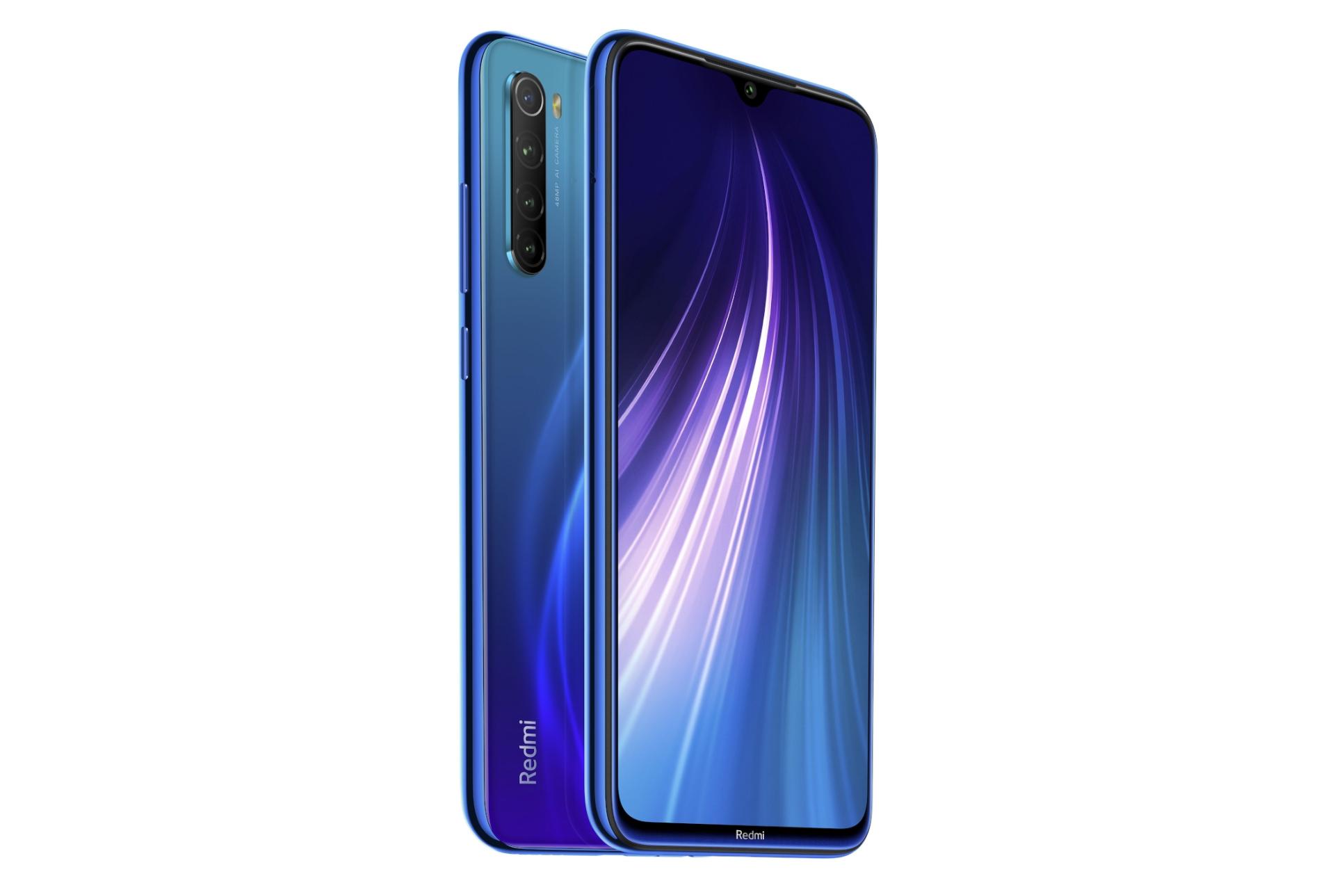 گوشی موبایل ردمی نوت 8 شیائومی Xiaomi Redmi Note 8 آبی