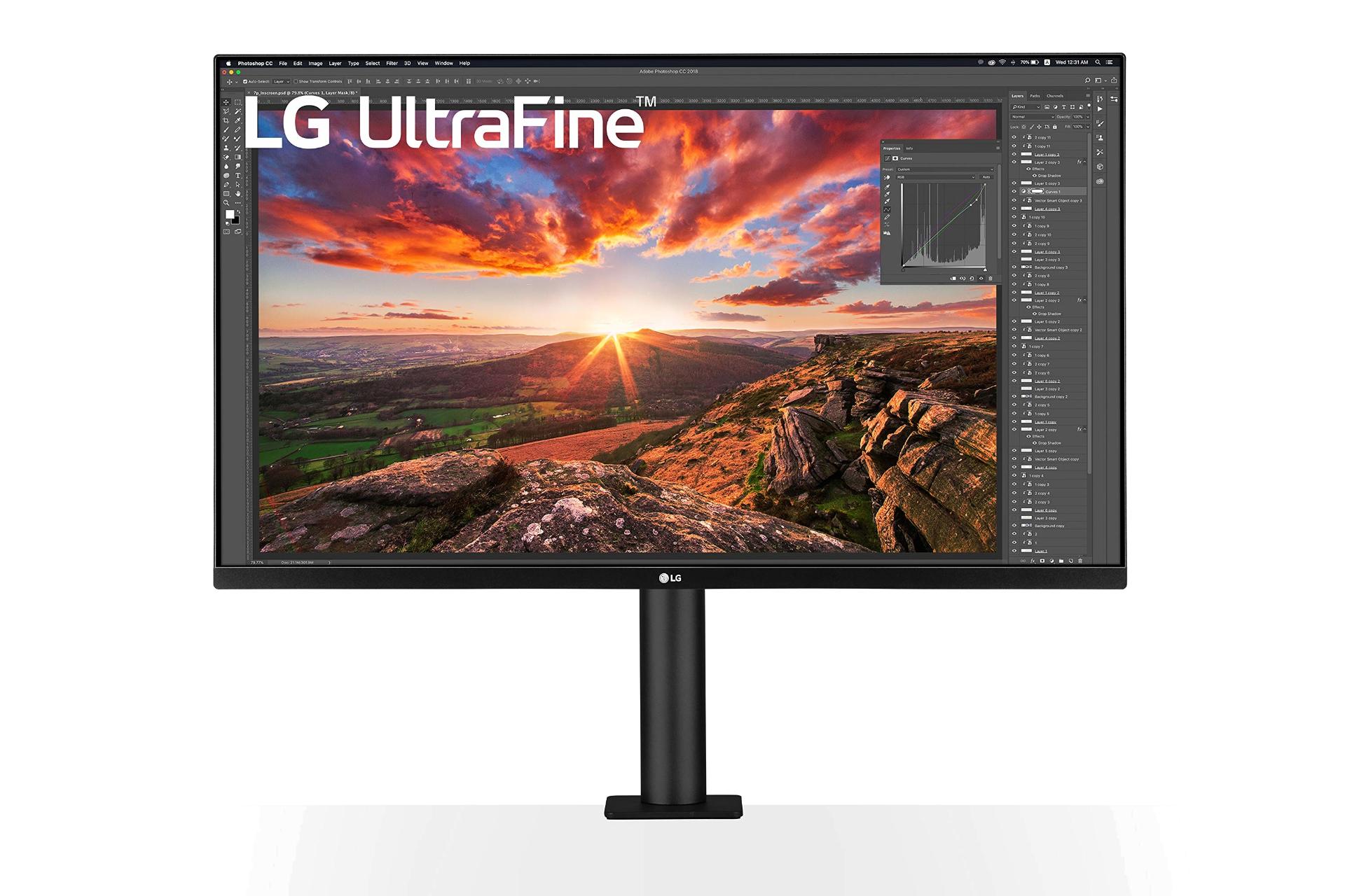 مرجع متخصصين ايران LG 32UN880 UHD / مانيتور ال جي 31.5 اينچ مدل 32UN880