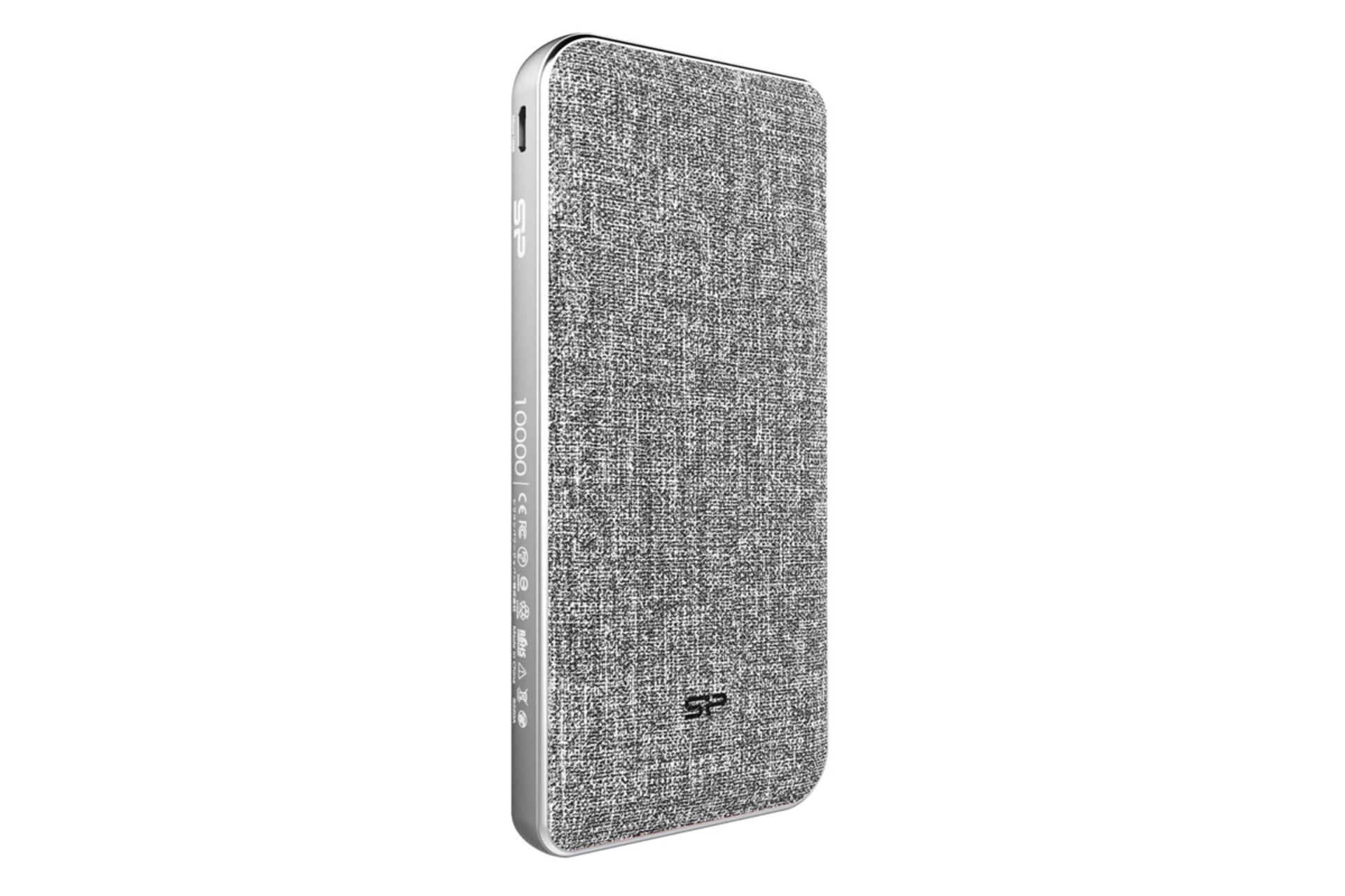 نمای جانبی پاور بانک سیلیکون پاور QP77