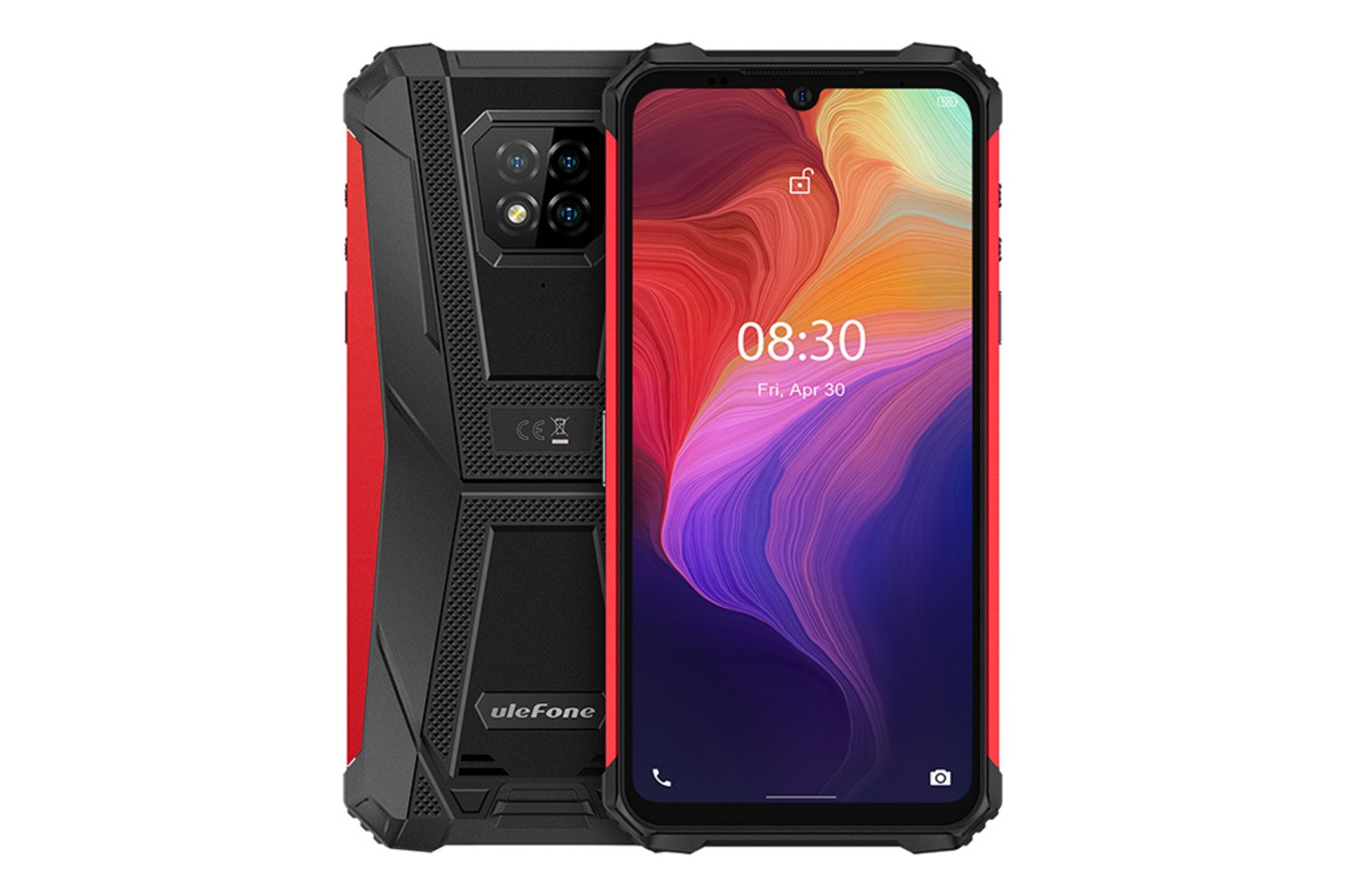 گوشی موبایل یولفون Ulefone Armor 8 Pro قرمز