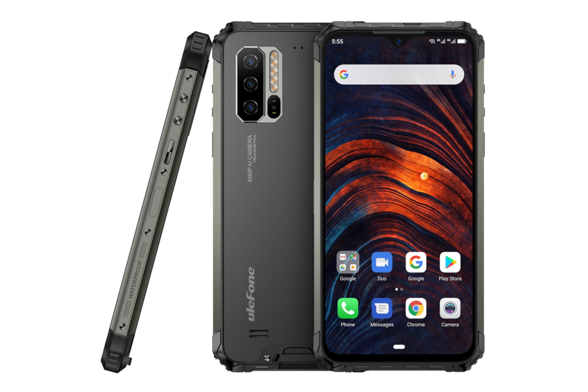 نمای جانبی گوشی موبایل یولفون Ulefone Armor 7