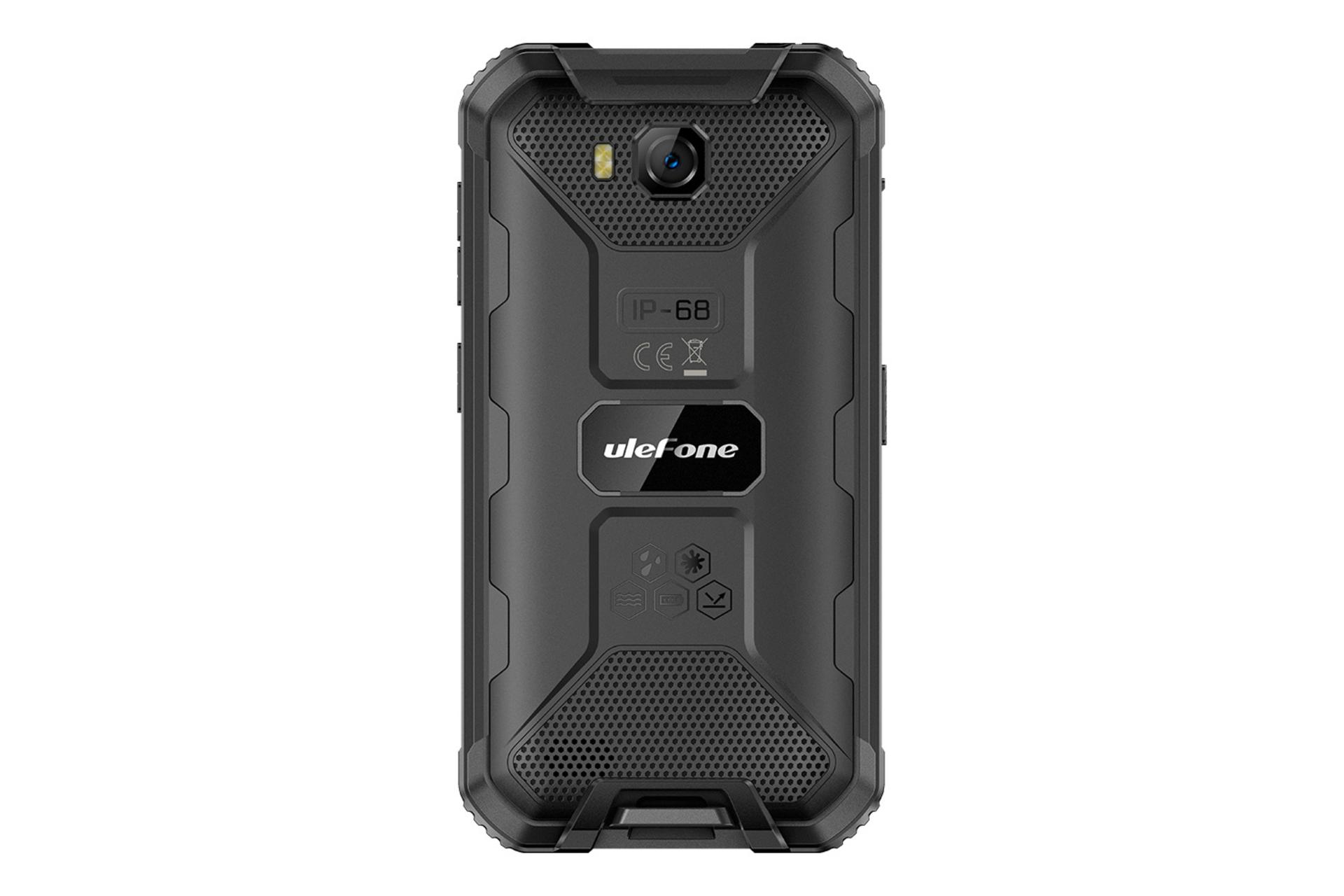 پنل پشت گوشی موبایل یولفون Ulefone Armor X6 مشکی